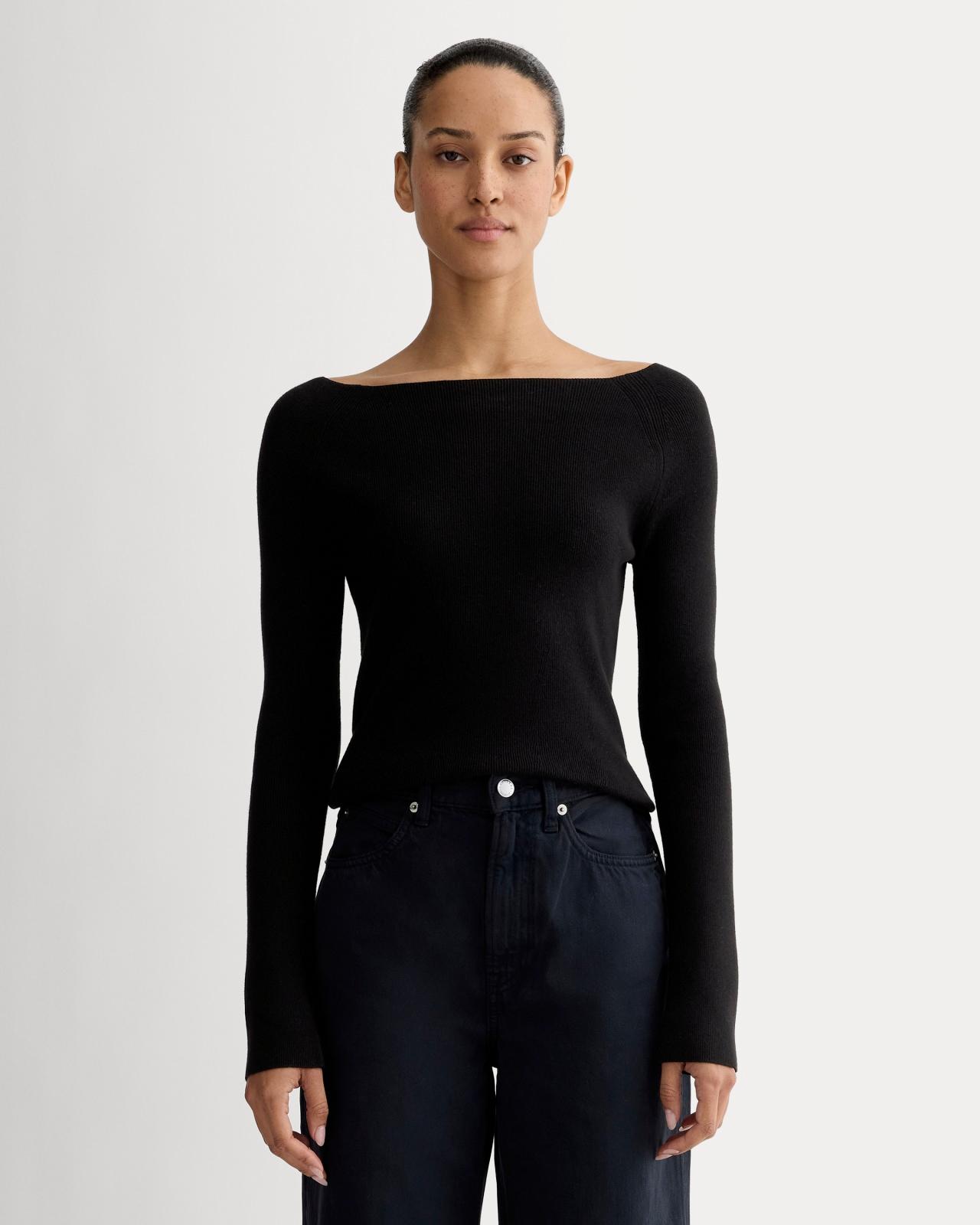 Womens Knit Boatneck Top Sweater by Everlane Product Image