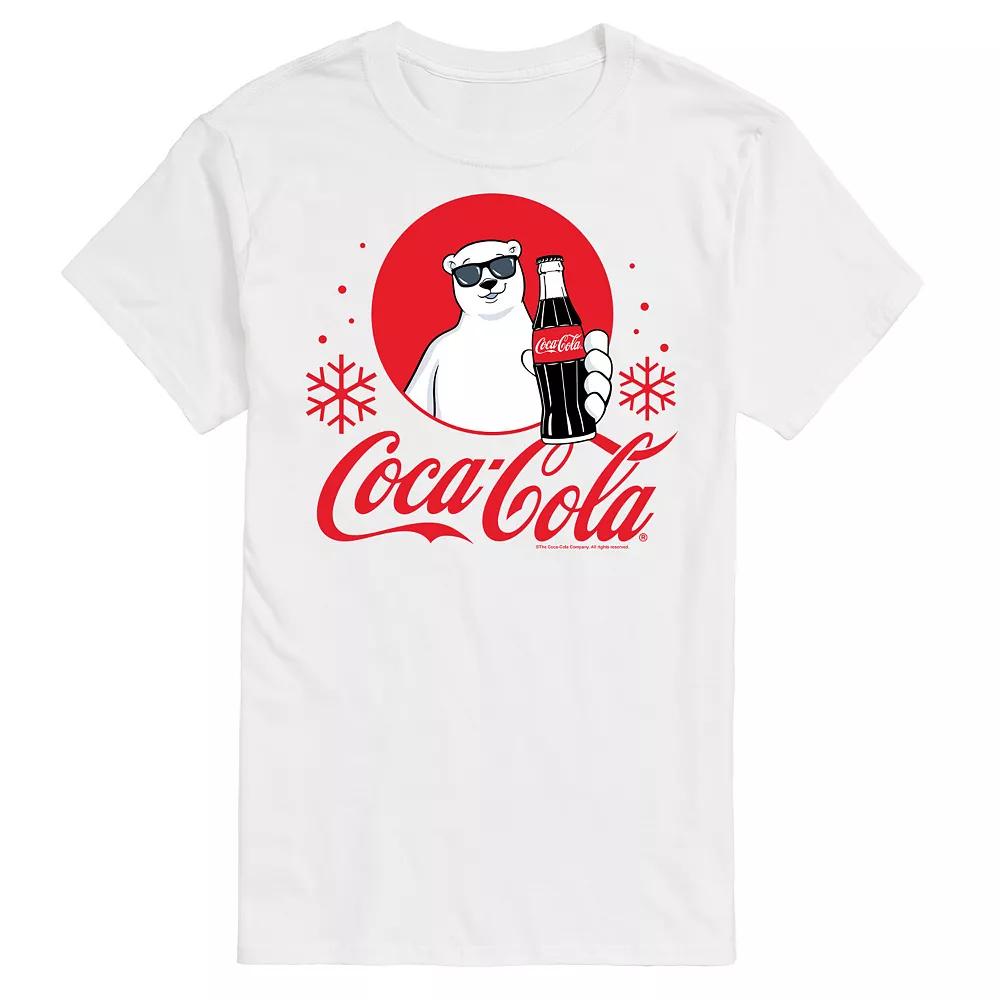 Big & Tall Coca-Cola Polar Bear Graphic Tee, Men's,  Product Image