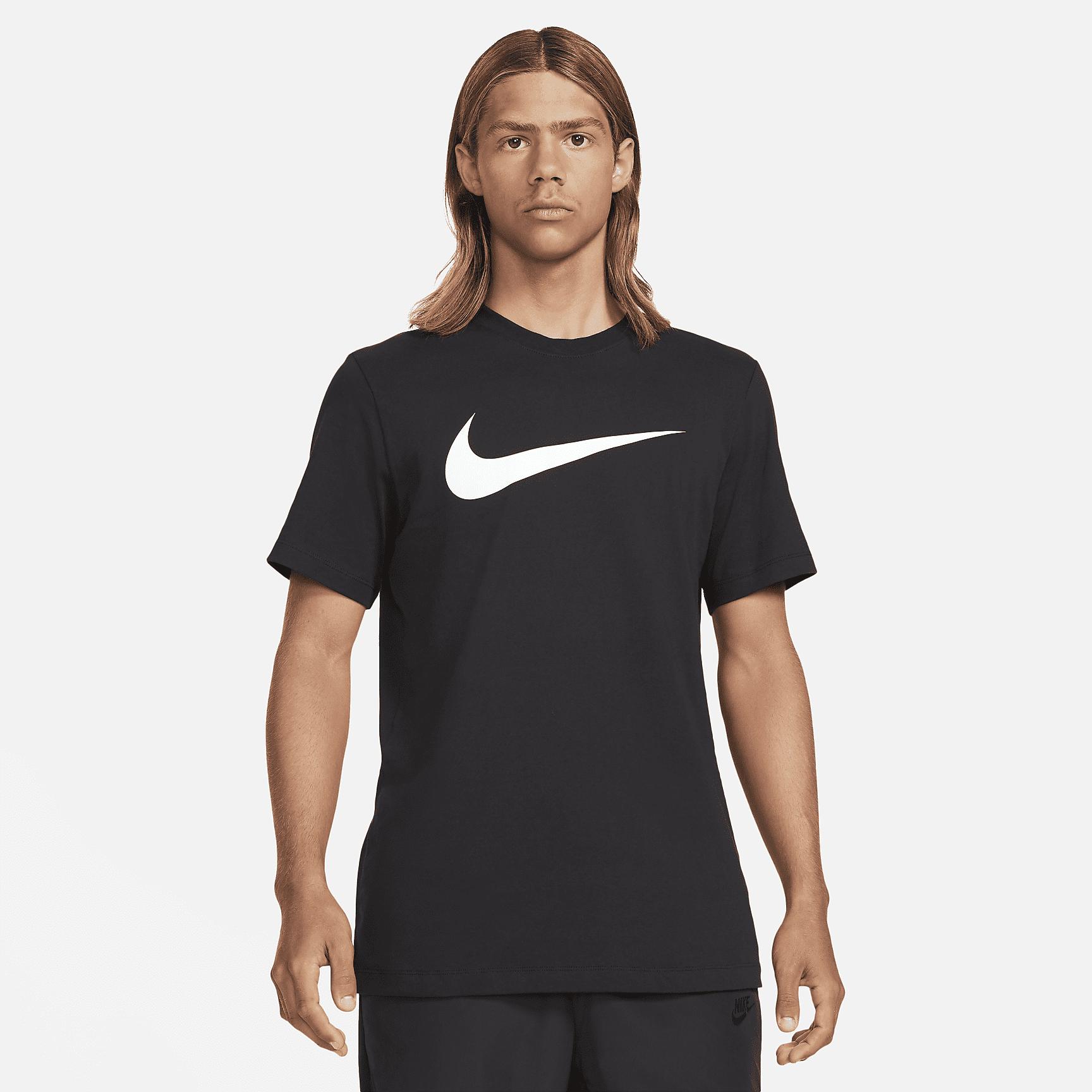 Mens Nike Sportswear Swoosh T-Shirt | DC5094-010 Product Image