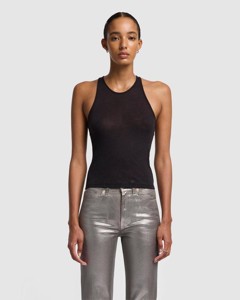 Sheer Racerback Tank Product Image