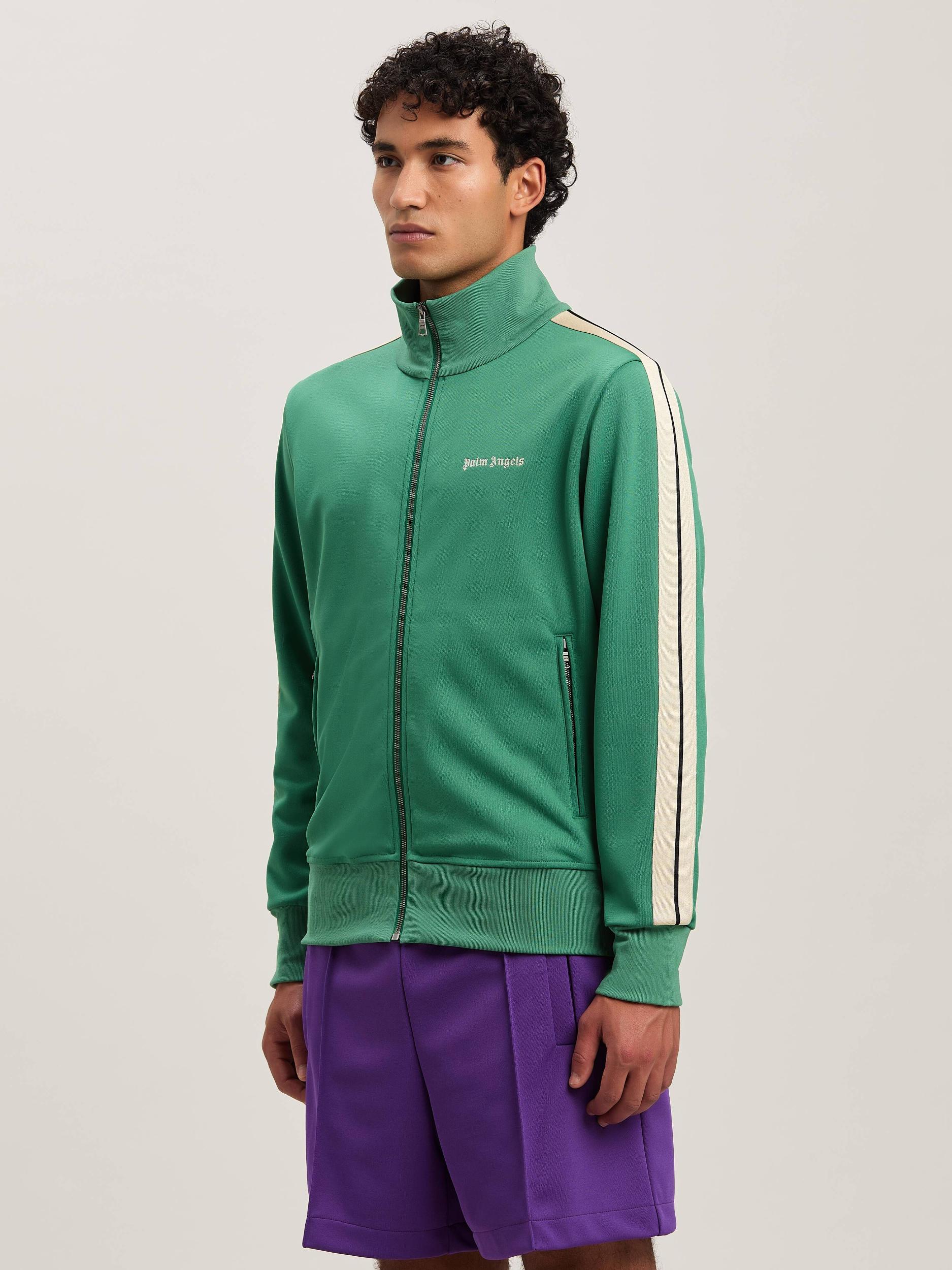 CLASSIC LOGO TRACK JACKET FOREST GREEN - Product Image