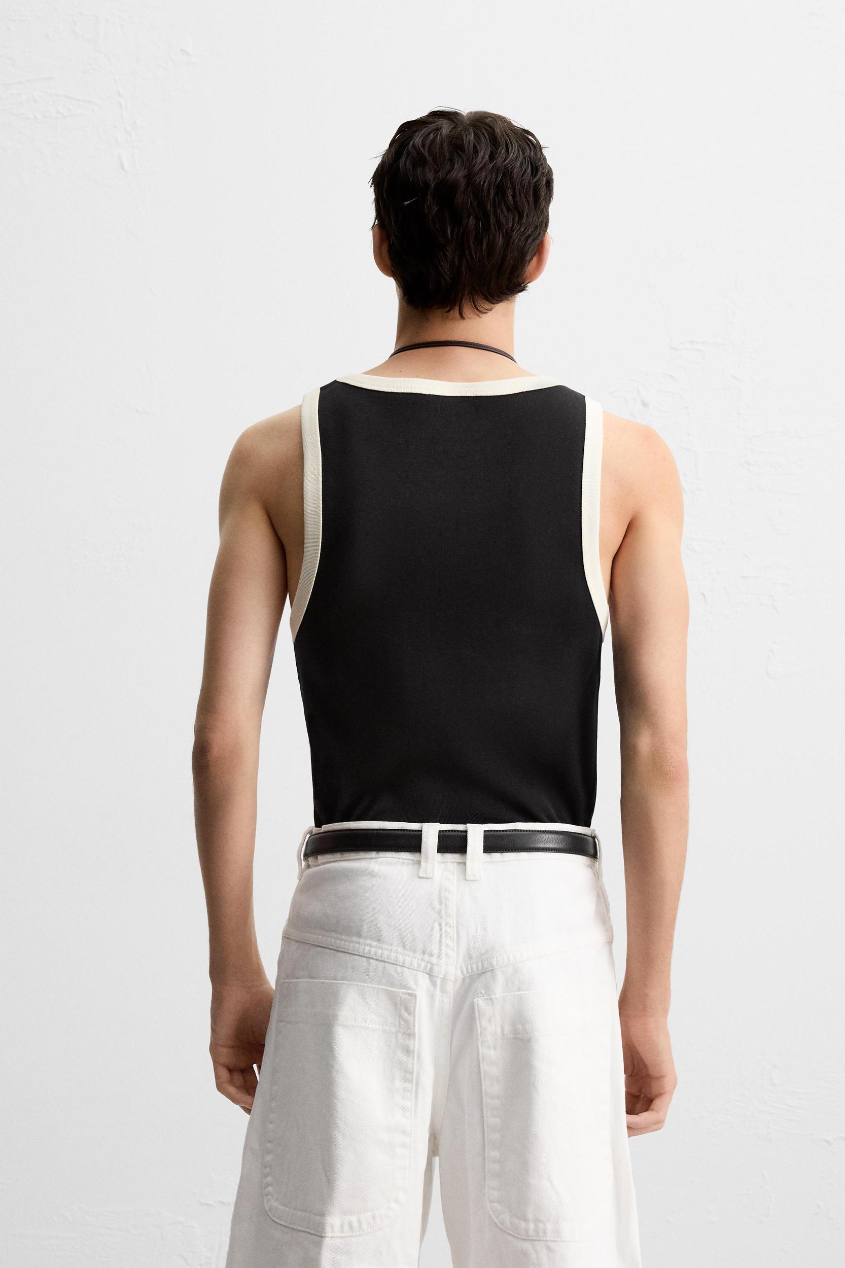 CONTRAST TANK TOP Product Image