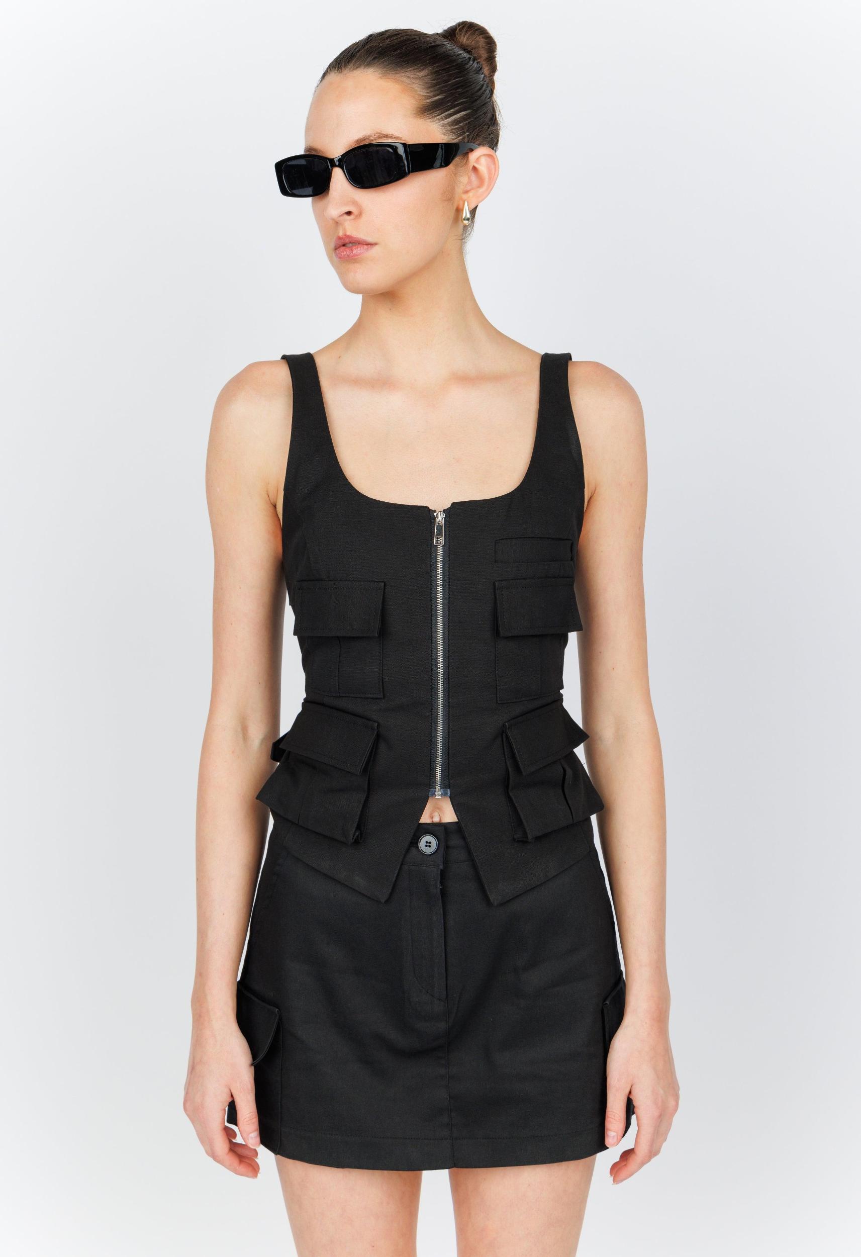 Allegra Skort in Black Product Image