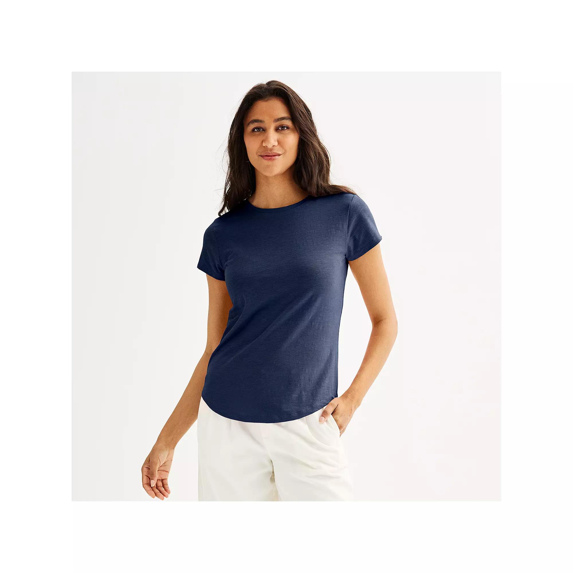 Women's Sonoma Goods For Life® Short-Sleeve Crew Tee,  Product Image