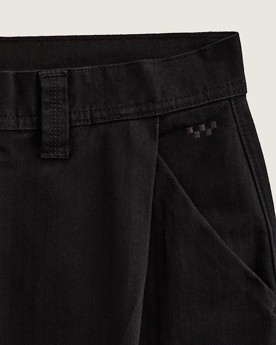 Skate Loose Pleated Pants in Black| Vans US Product Image