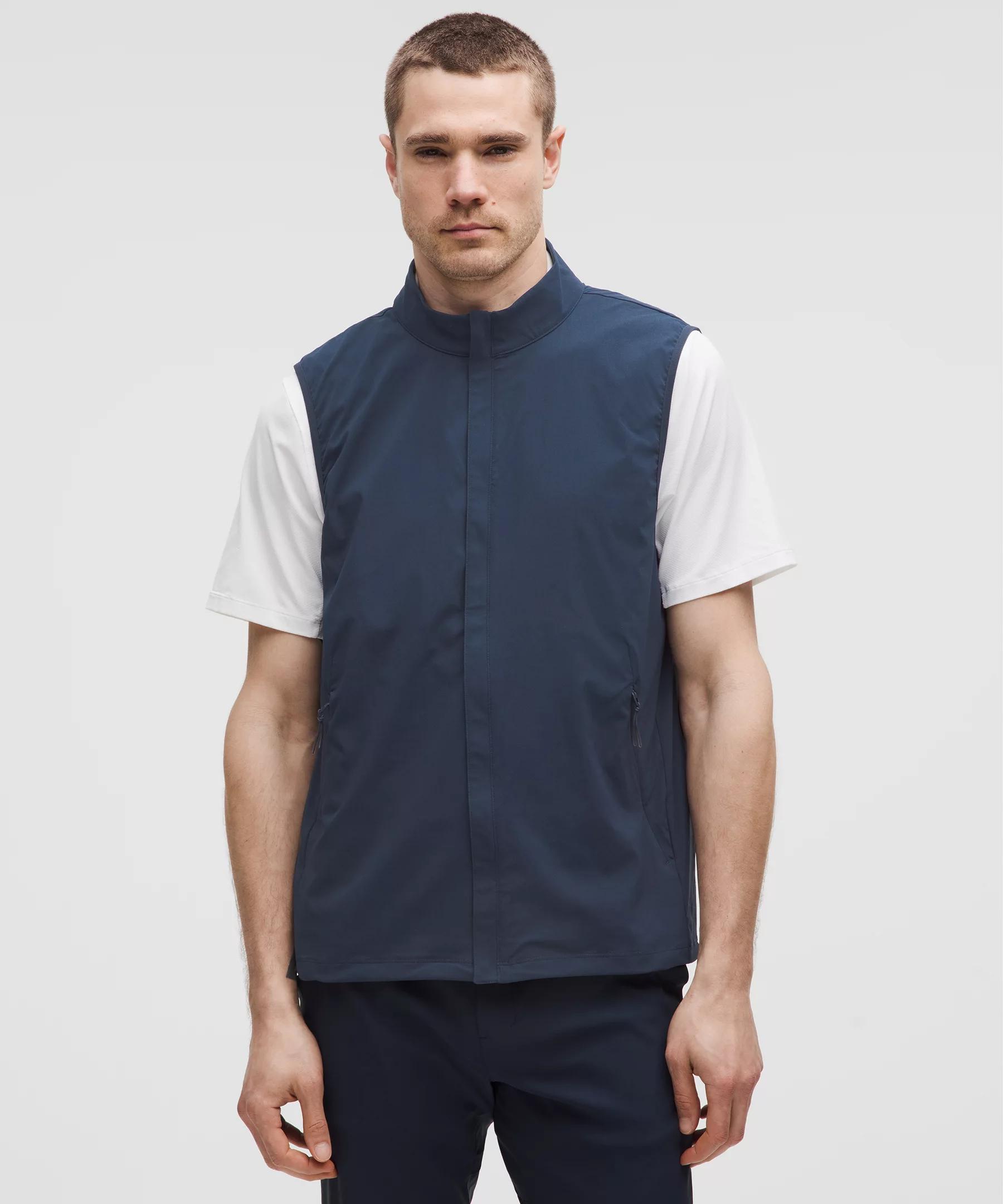 Windproof Full-Zip Golf Vest Product Image
