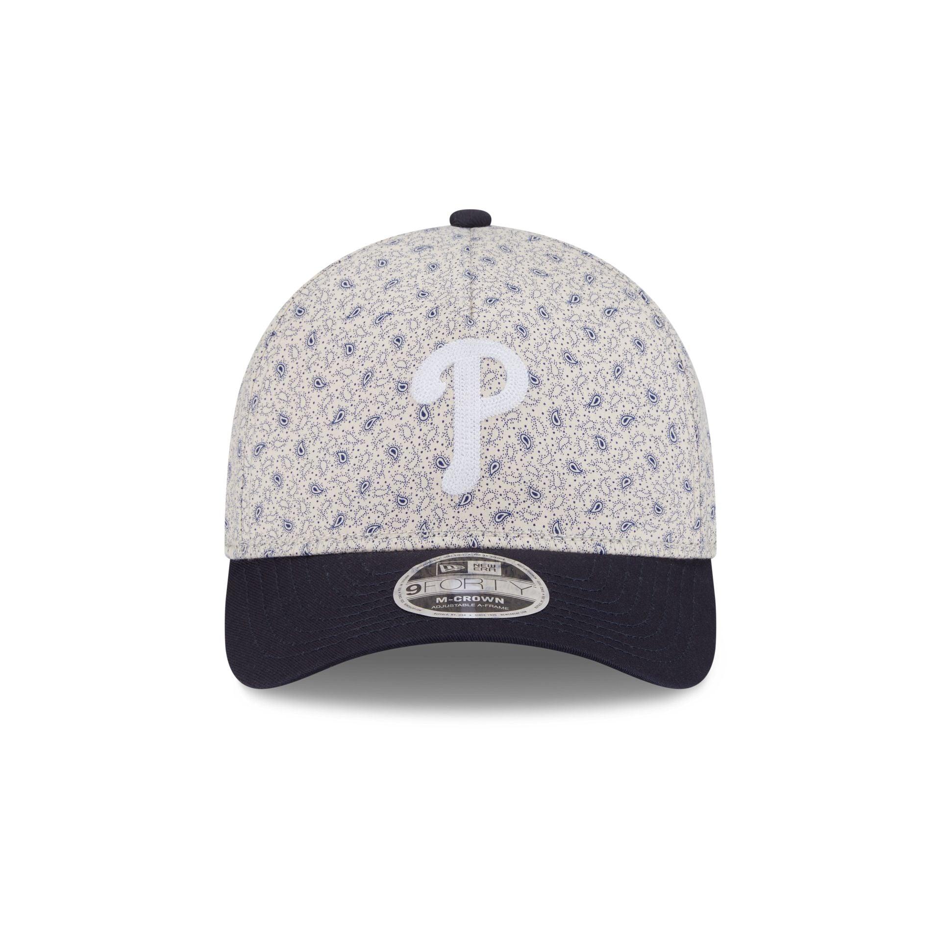 Philadelphia Phillies Micro Print 9FORTY M-Crown A-Frame Adjustable Hat Male Product Image
