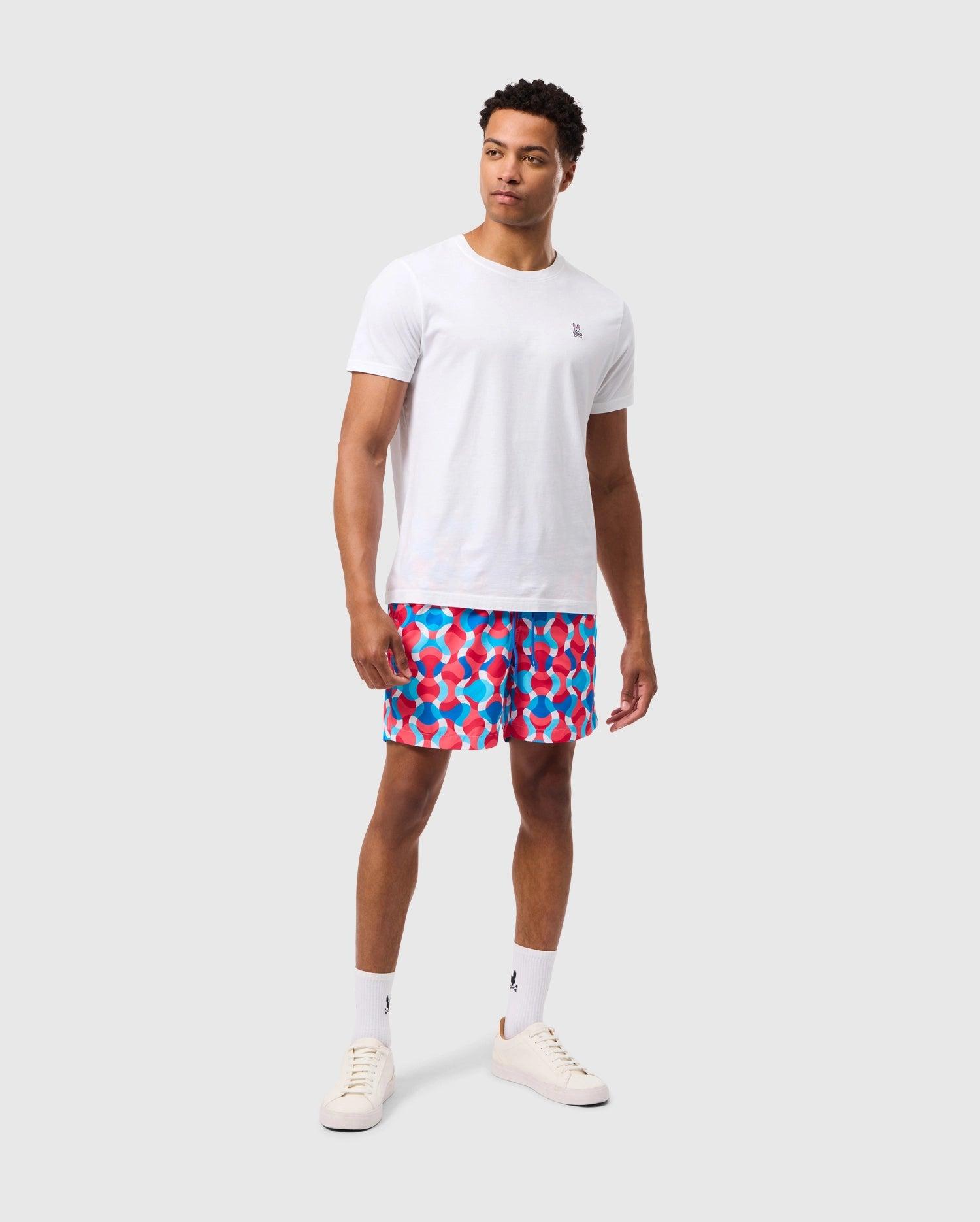 MENS WALTER LIGHTWEIGHT PRINT SWIM TRUNK - B6W863D200 Product Image