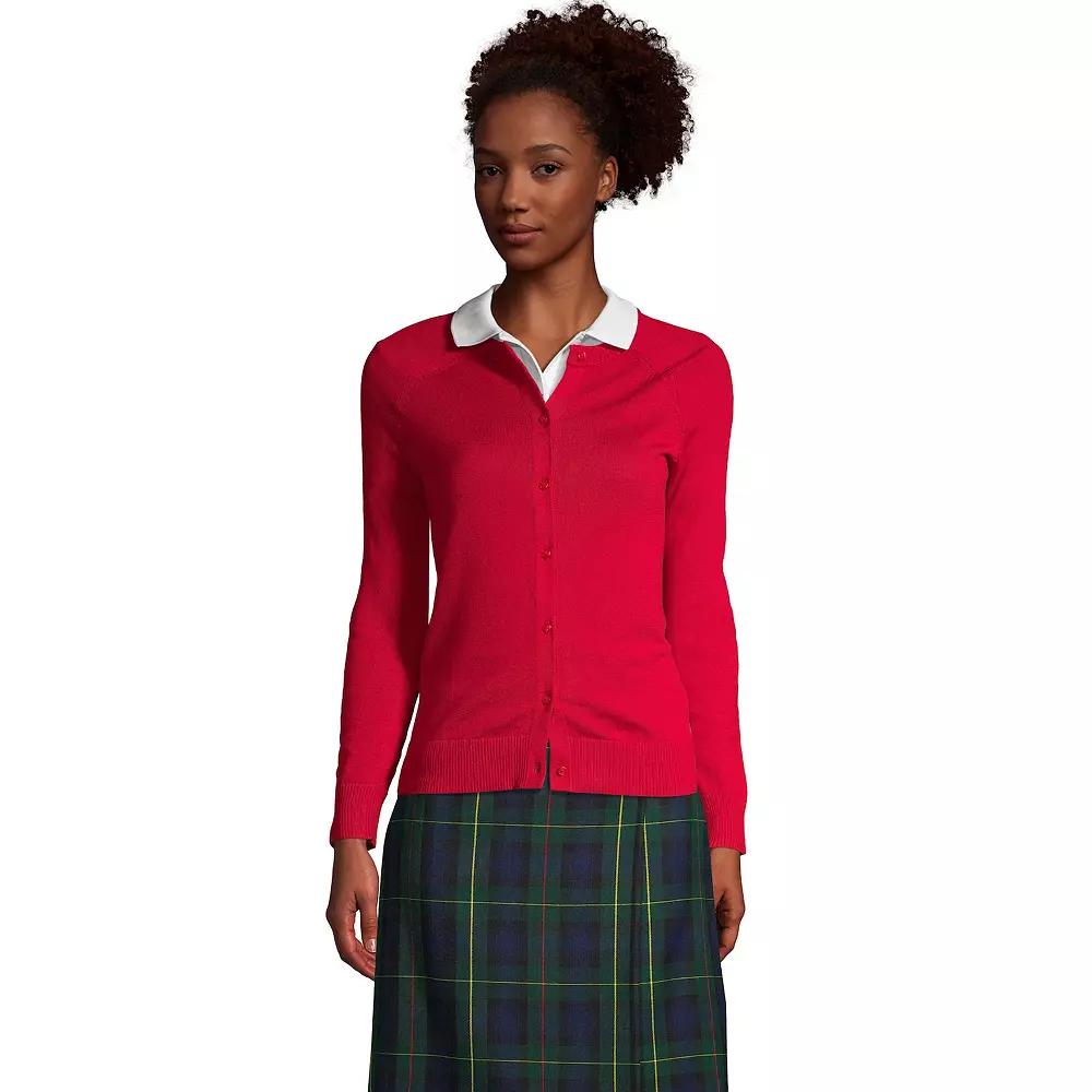 Women's Lands' End Cotton Modal Cardigan Sweater,  Product Image