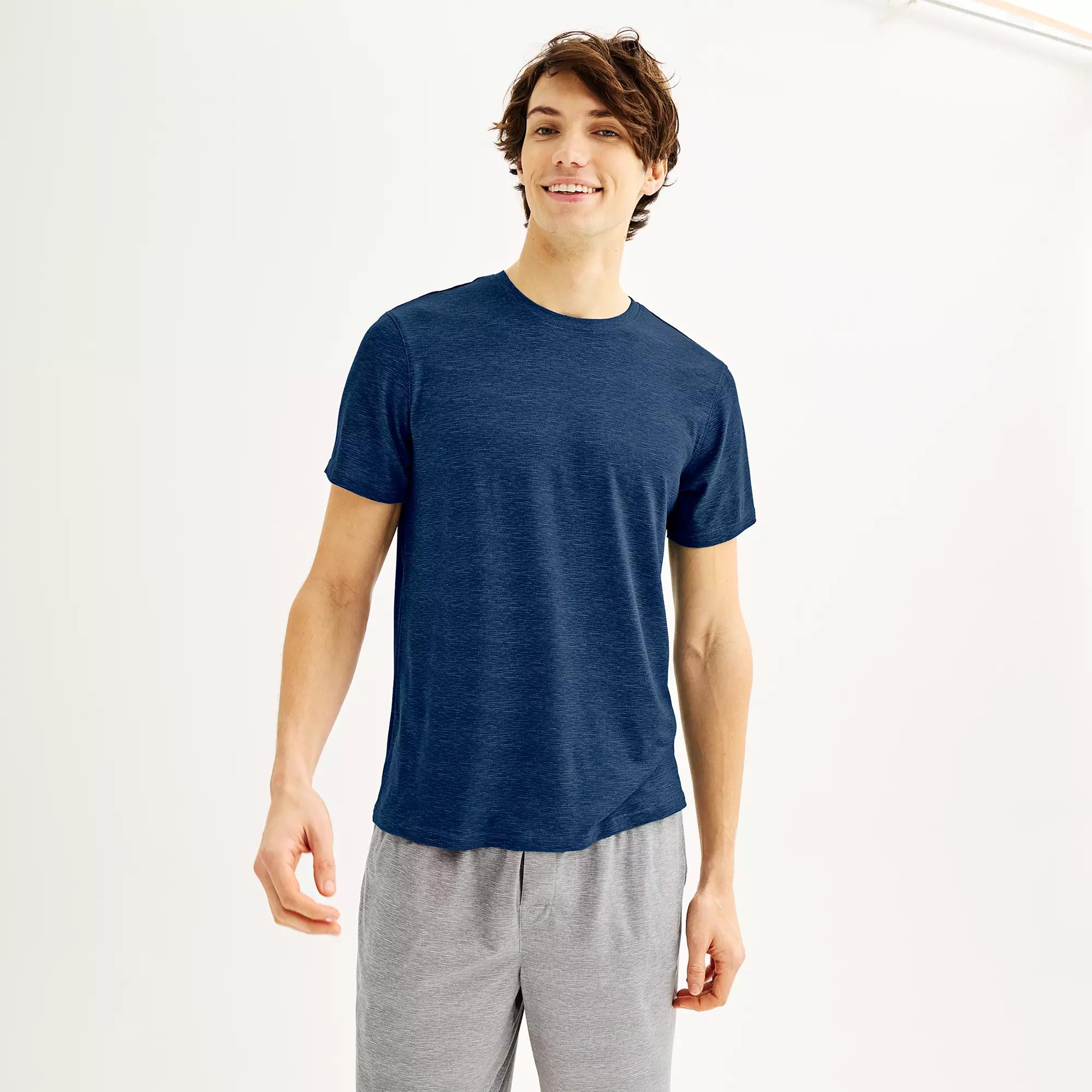 Men's Sonoma Goods For Life® Supersoft Crewneck Pajama Shirt,  Product Image