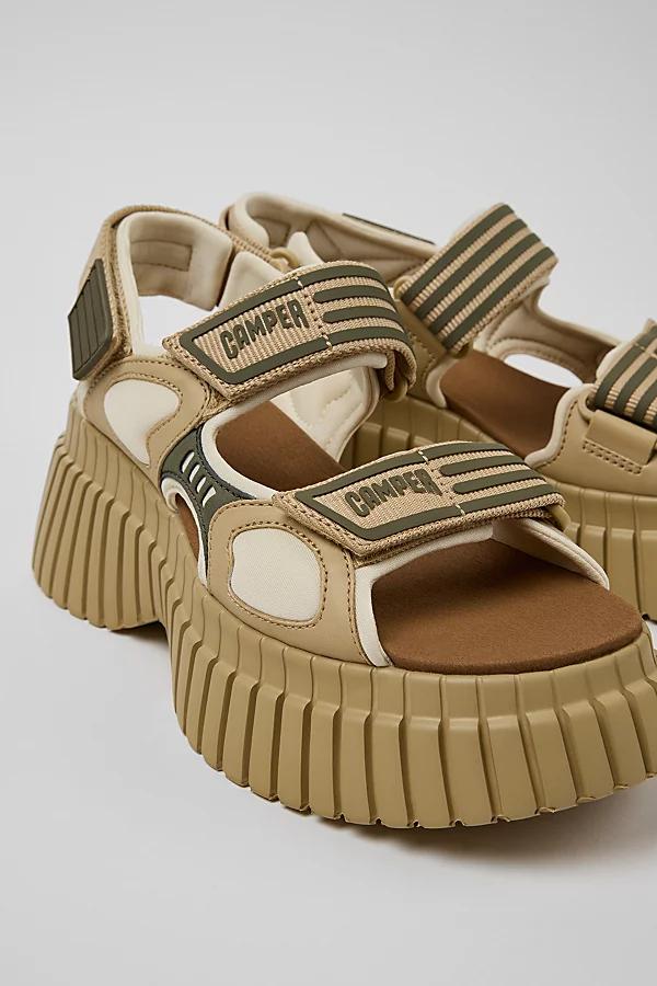 Camper Pix BCN Leather Platform Sandal Womens at Urban Outfitters Product Image
