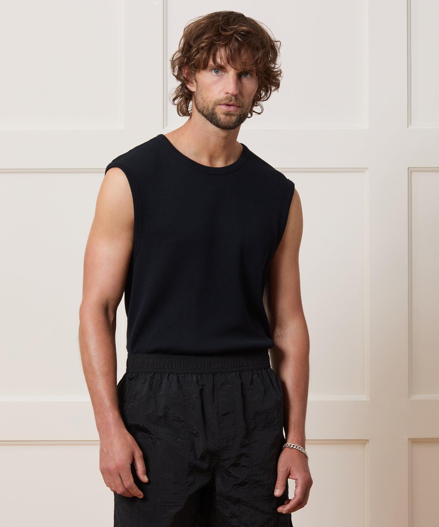 Cotton Waffle Tank Product Image