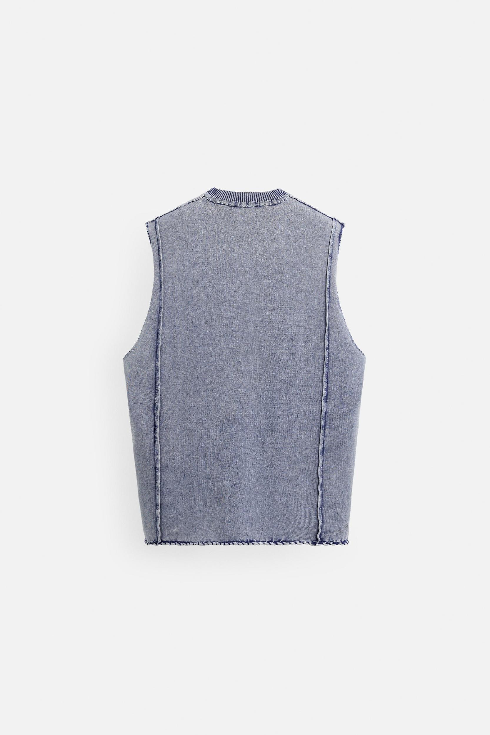 WASHED KNIT TANK TOP Product Image