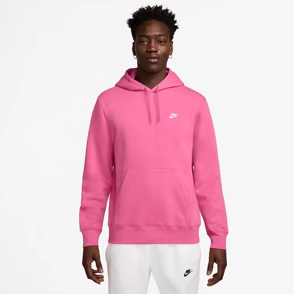 Big & Tall Nike Club Pull-Over Fleece Hoodie, Men's,  Product Image