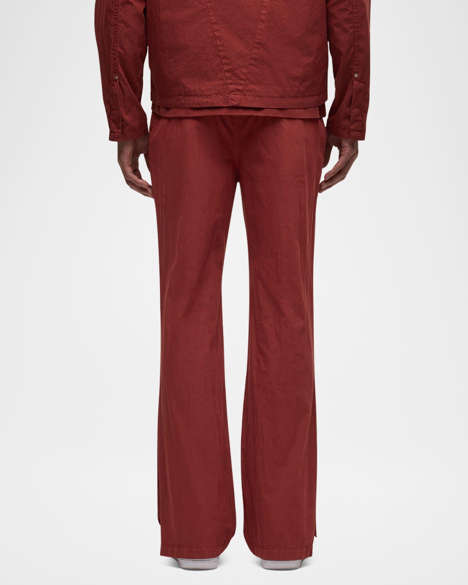 Men's Walker Slit-Hem Flare Trousers Product Image