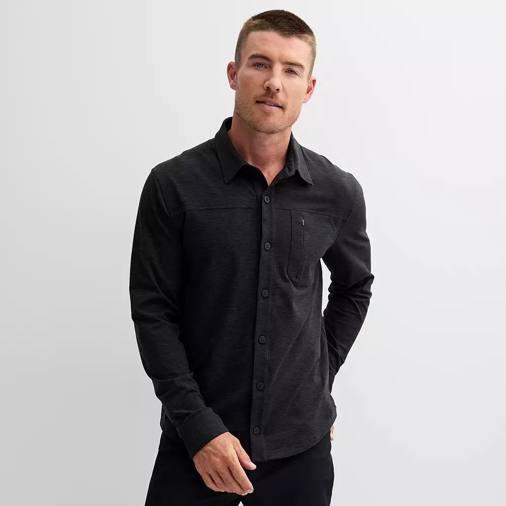 Men's FLX Winter Wander Button-Down Shirt,  Product Image