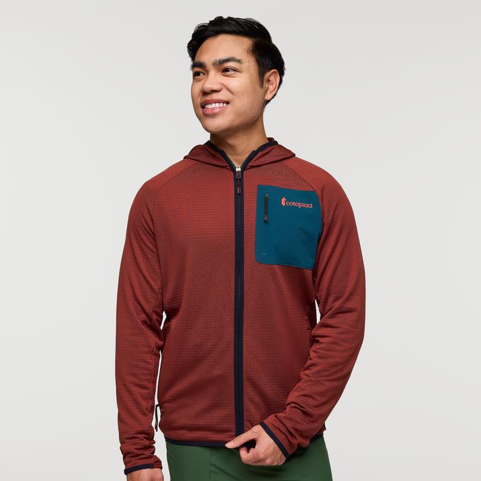 Otero Fleece Full-Zip Hooded Jacket - Men's Product Image