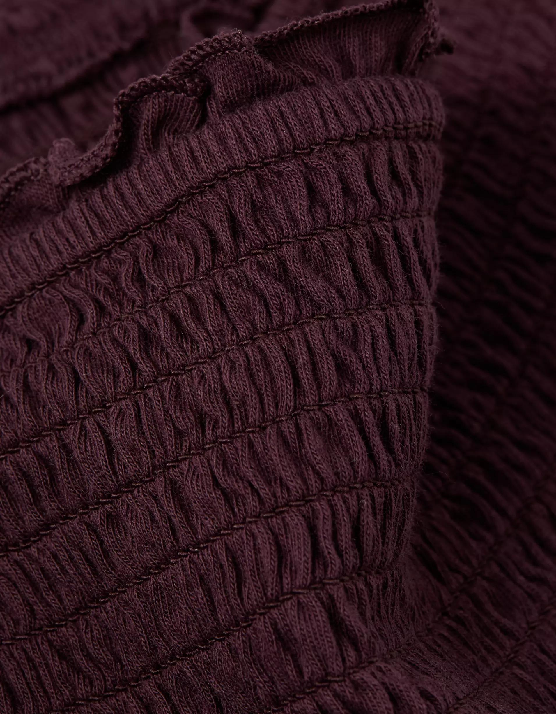 AE Sunchaser Knit Smocked Bandeau Product Image