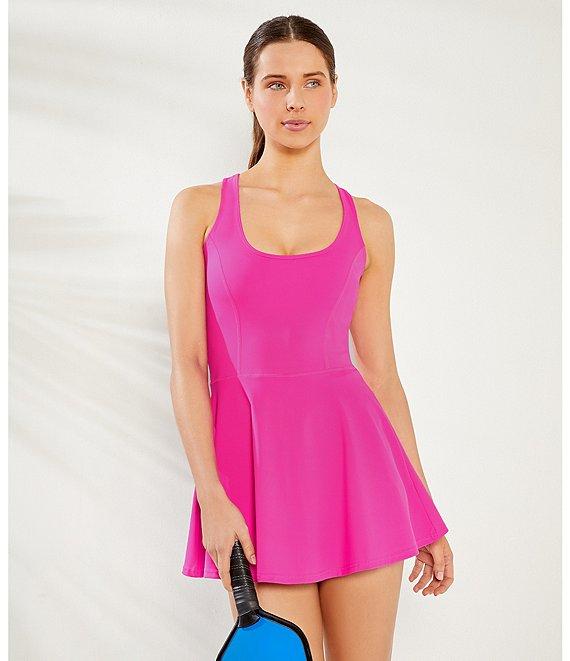 Active Seamed Bodice Pull-On Mini Tennis Dress Product Image