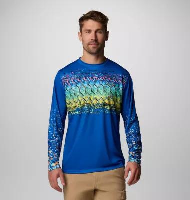 Columbia Mens Terminal Tackle PFG x Bentley Long Sleeve Shirt- Product Image