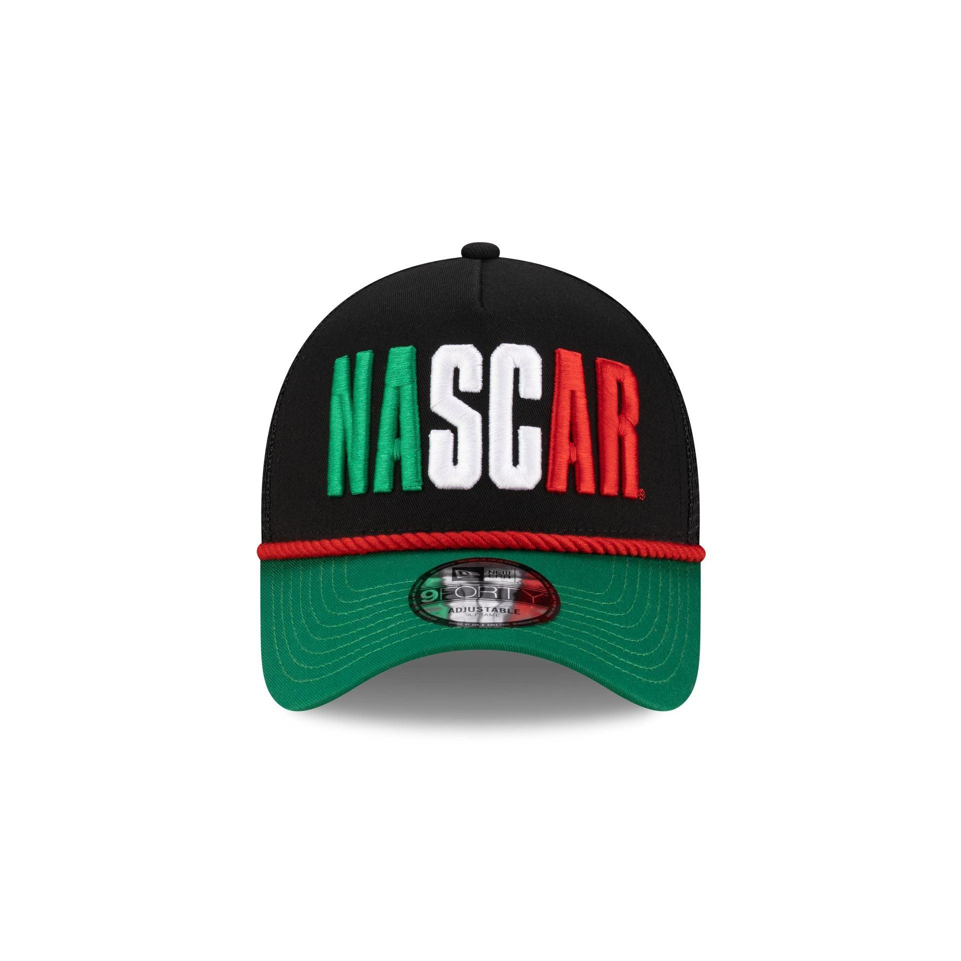 NASCAR Classics Mexico City Race 9FORTY A-Frame Trucker Hat Male Product Image