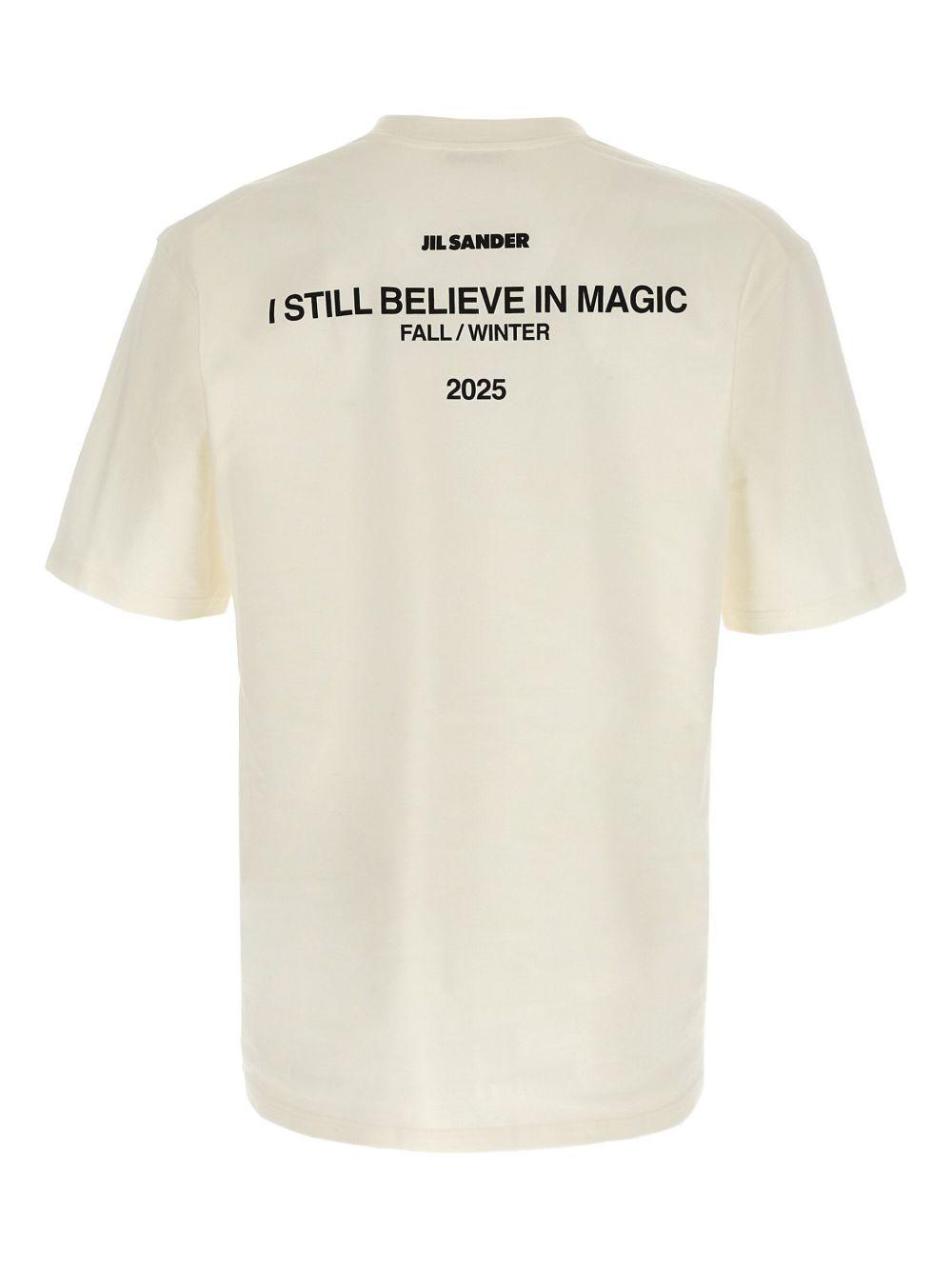 slogan-print T-shirt Product Image