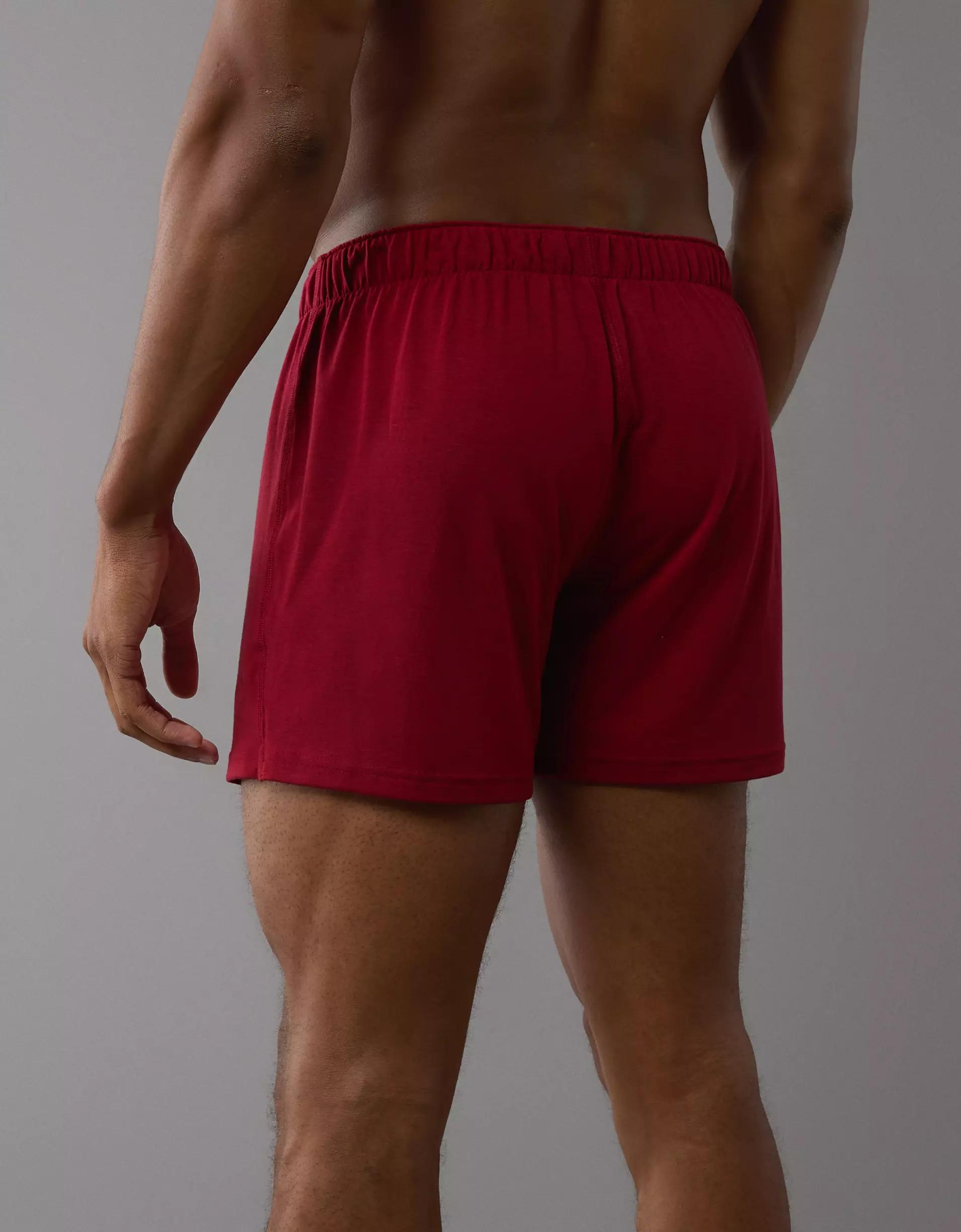 AEO Men's Slim Knit Ultra Soft Boxer Short Product Image