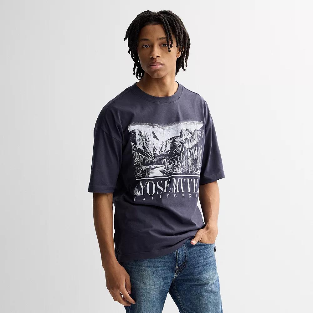 Men's Yosemite California Graphic Tee, Size: Medium, Blue Product Image