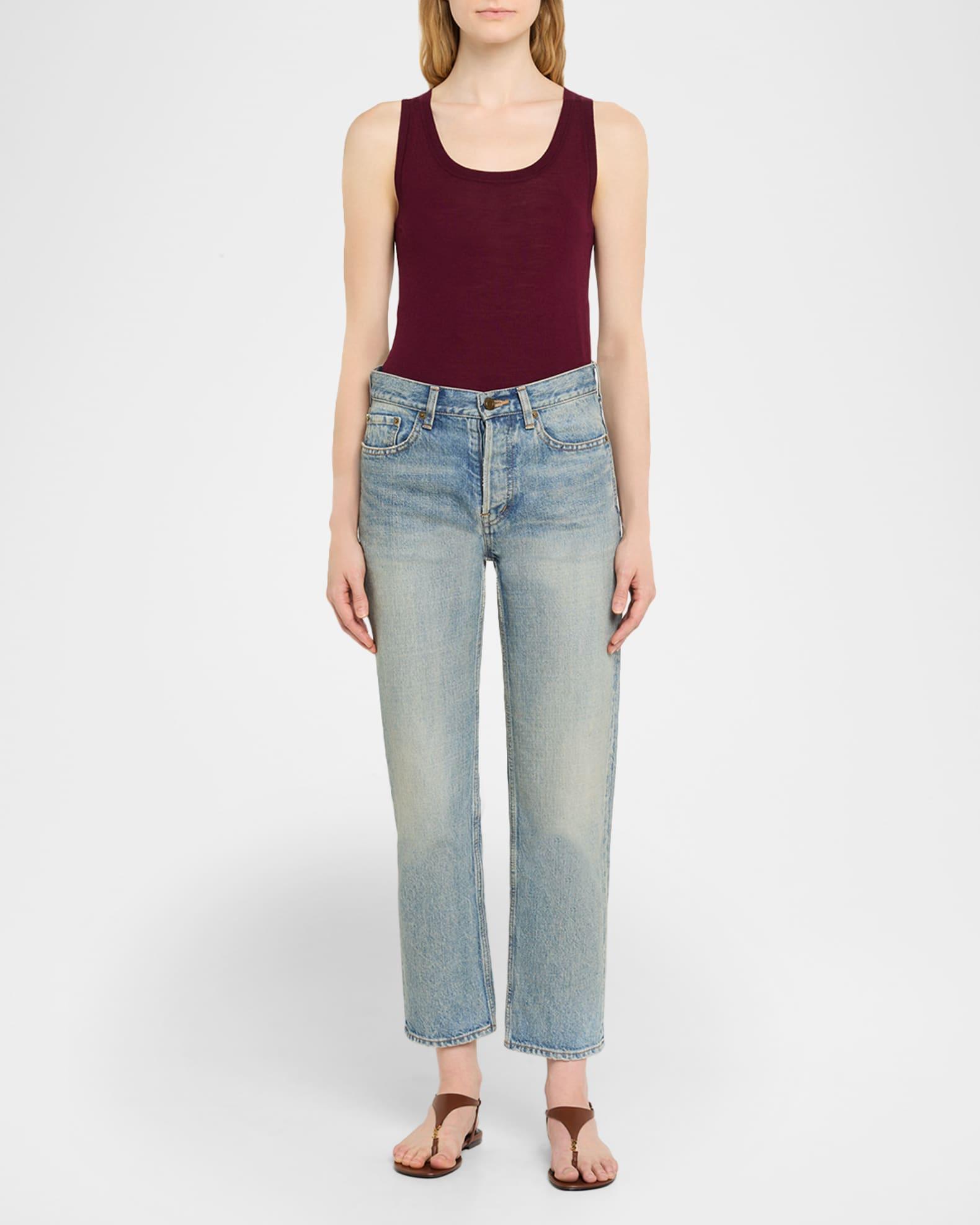 Cassandra YSL Smooth Leather Sandals Product Image