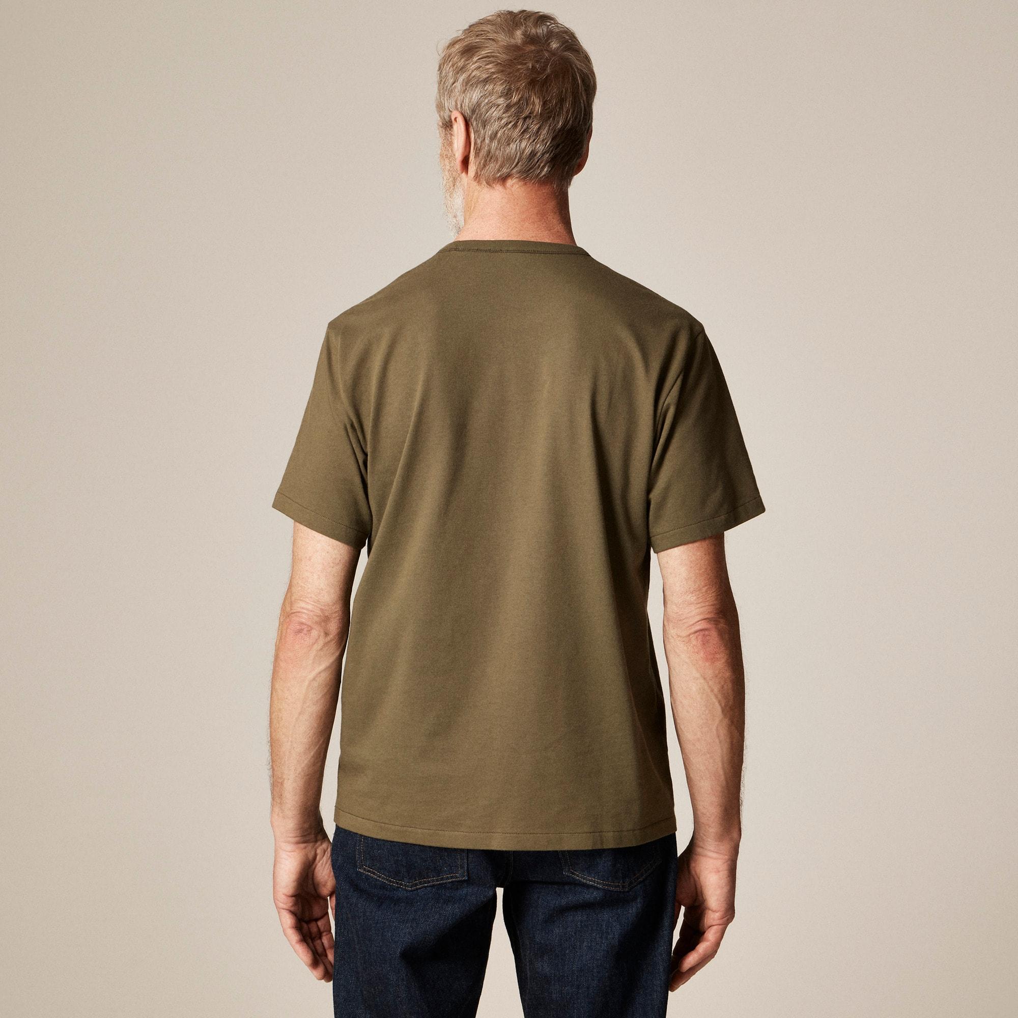Wallace & Barnes heritage-weight cotton T-shirt Product Image