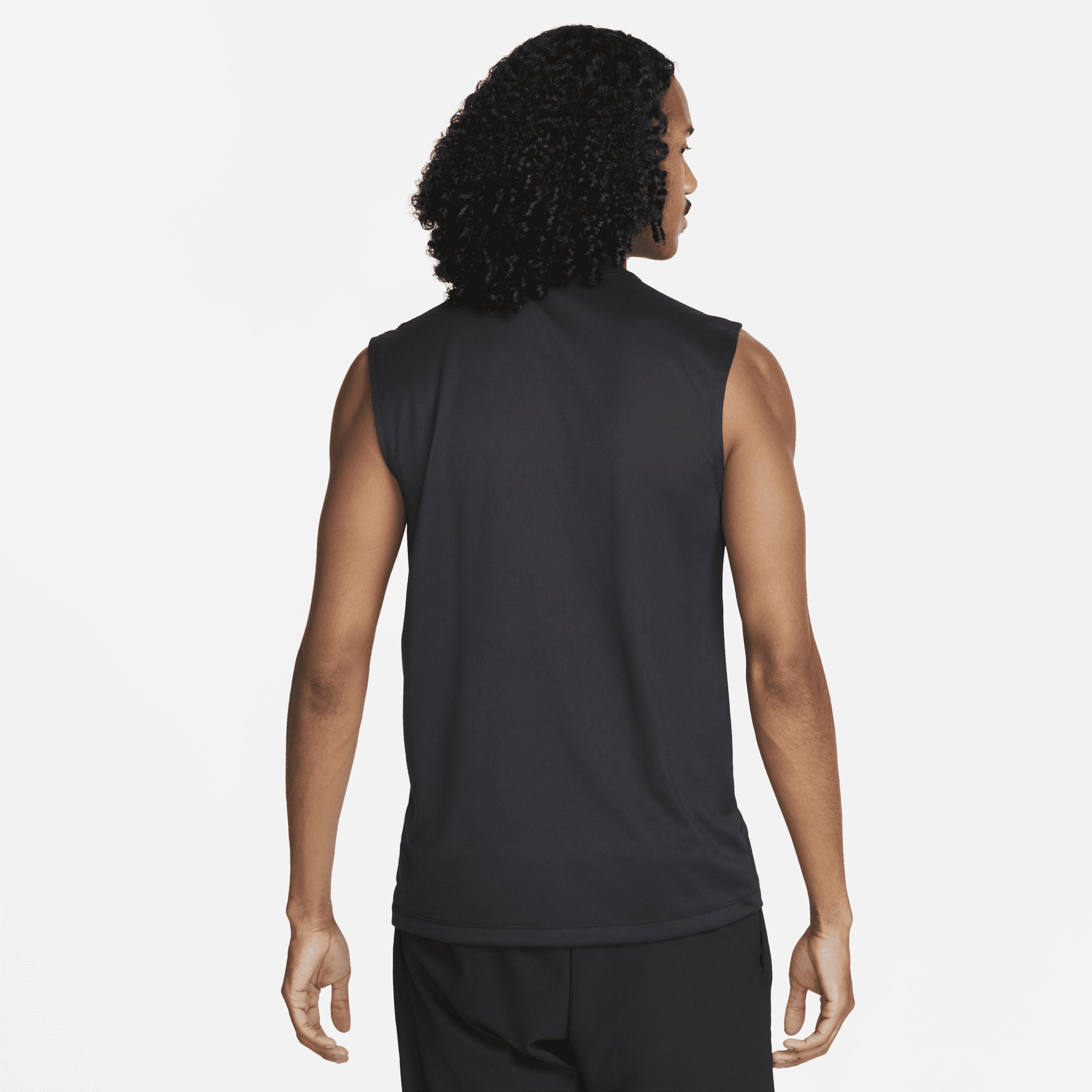 Nike Mens Dri-FIT Legend Sleeveless Fitness T-Shirt | DX0991-010 Product Image