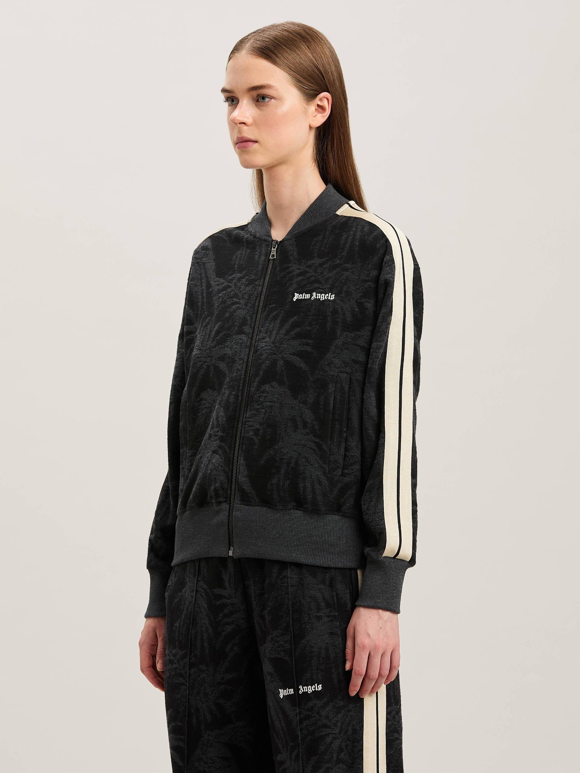 PALMS JACQUARD TRACK JKT BLACK - OFF WHI Product Image