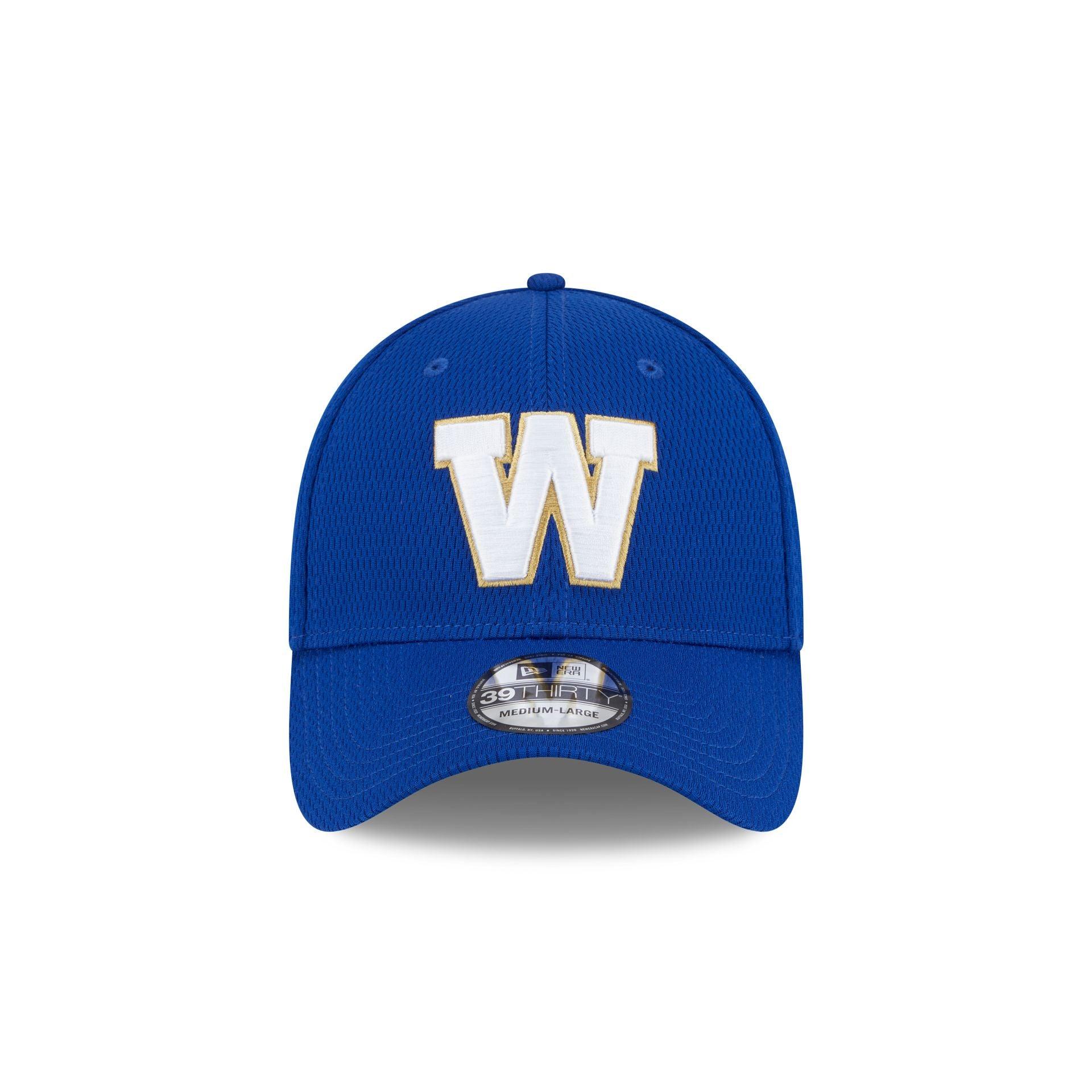 Winnipeg Blue Bombers Rear Wordmark 39THIRTY Stretch Fit Hat Male Product Image