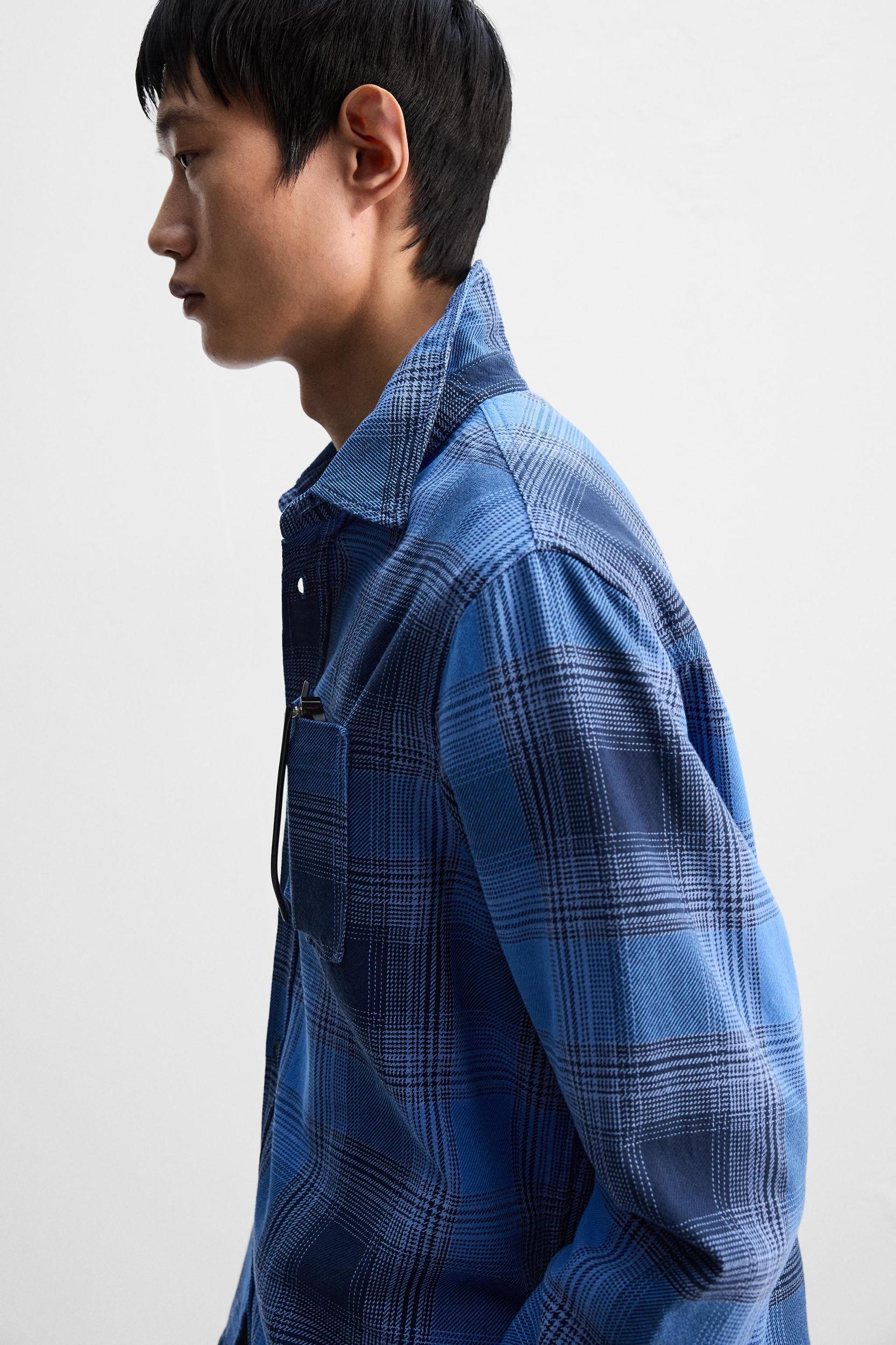 PLAID POCKET SHIRT Product Image