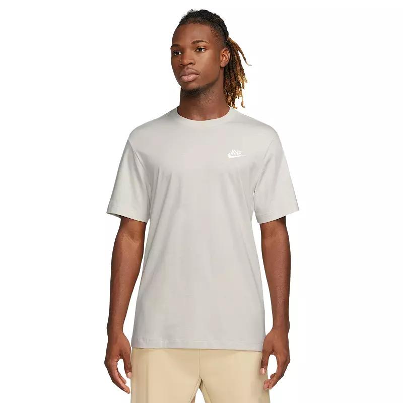 Big & Tall Nike Sportswear Club Tee, Mens Light Ivory Product Image