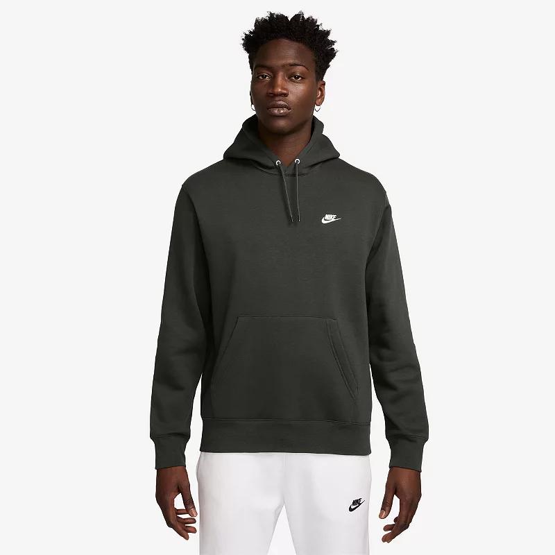 Big & Tall Nike Club Pull-Over Fleece Hoodie, Men's,  Product Image