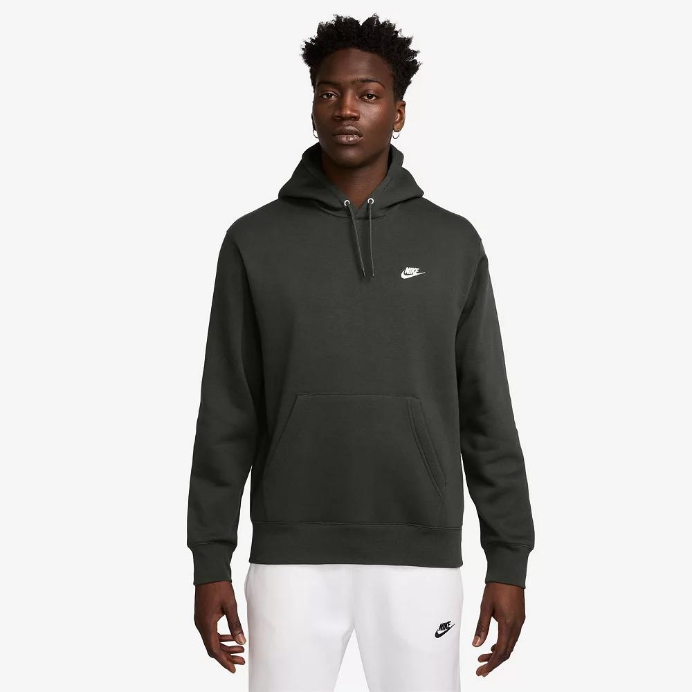 Big & Tall Nike Club Pull-Over Fleece Hoodie, Men's,  Product Image