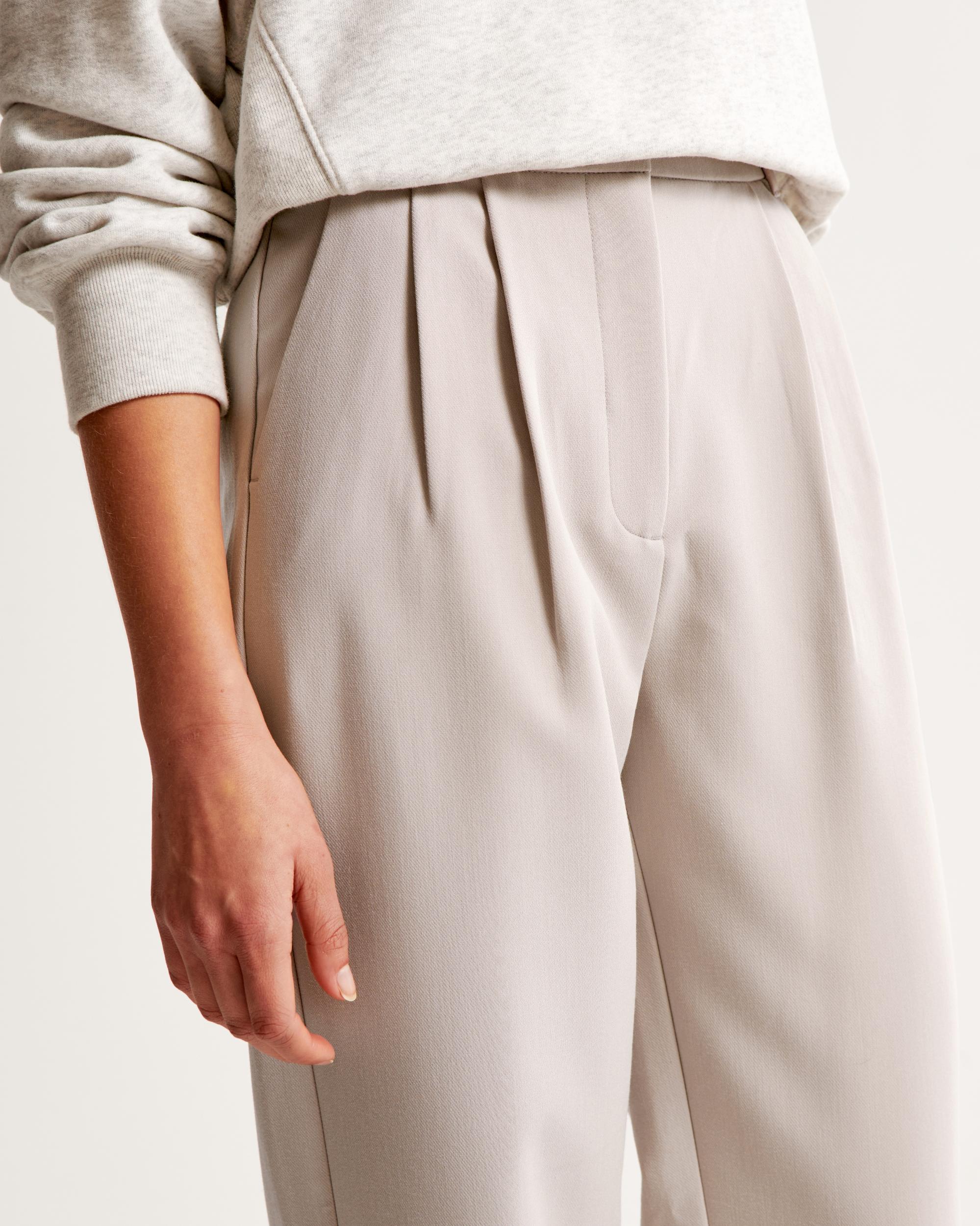 A&F Sloane Tailored Wide Leg Pant Product Image