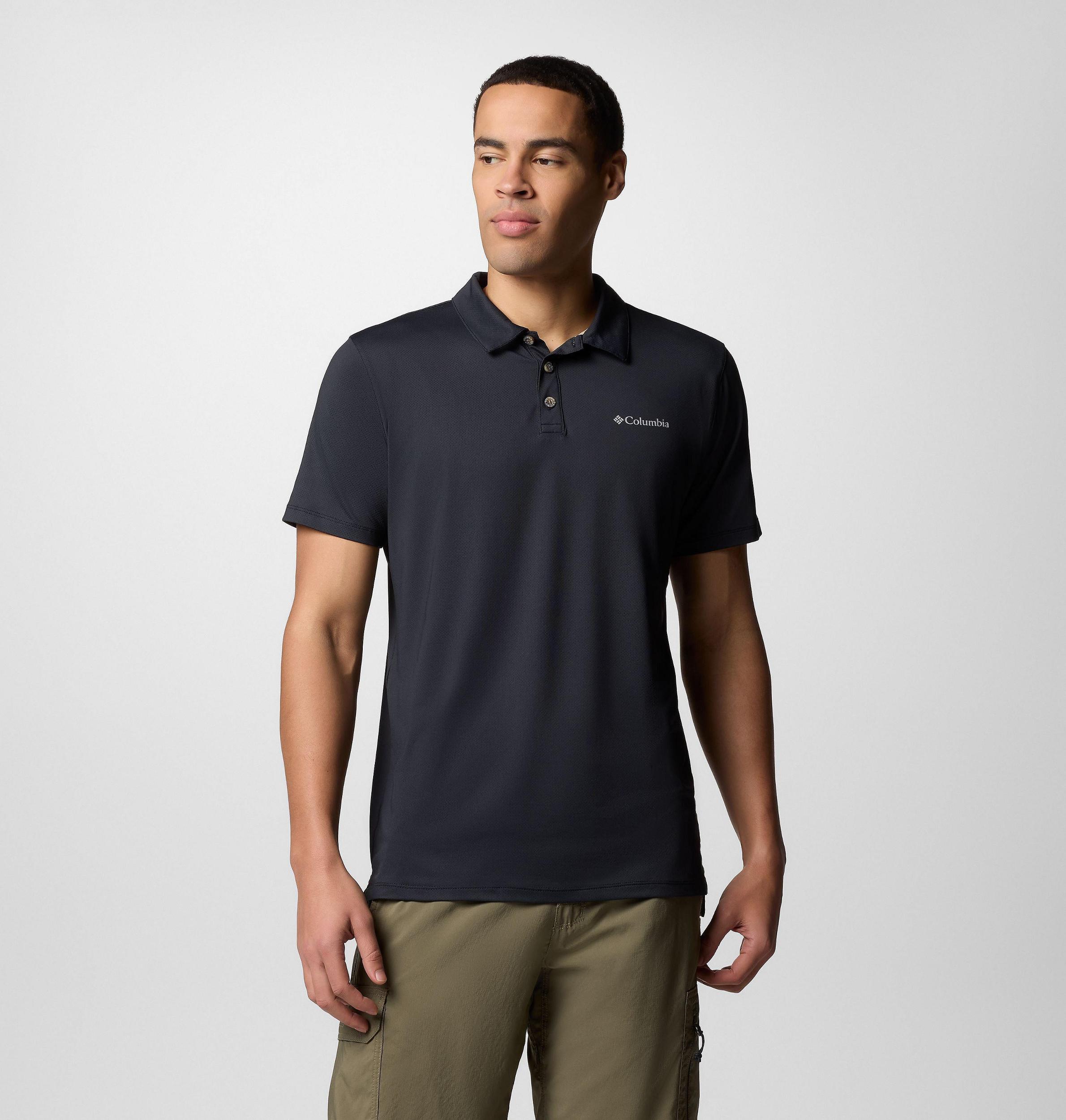 Columbia Mens Tech Trail Utility Polo- Product Image