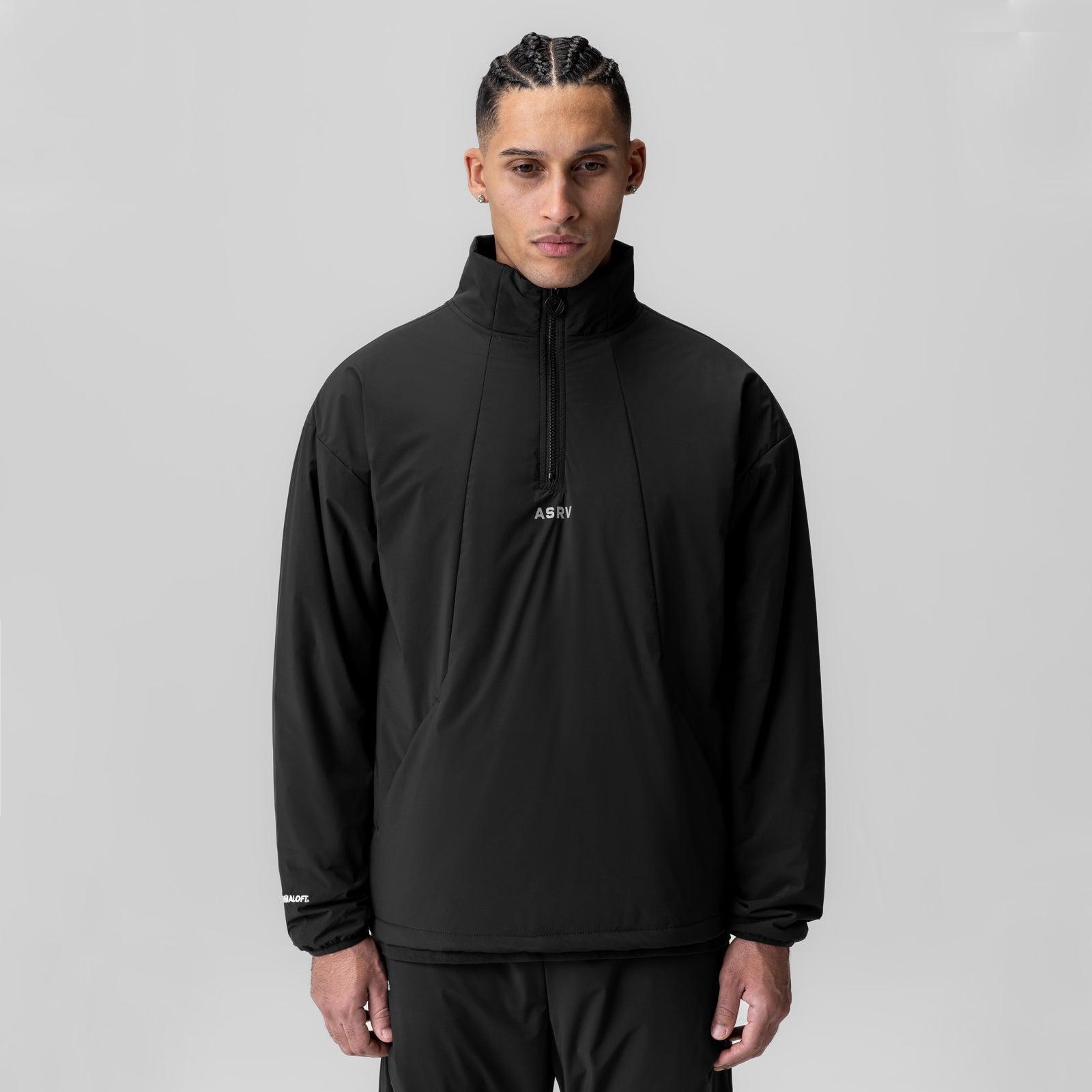 1056. Aerotex™ PrimaLoft® Quarter Zip - Black Product Image