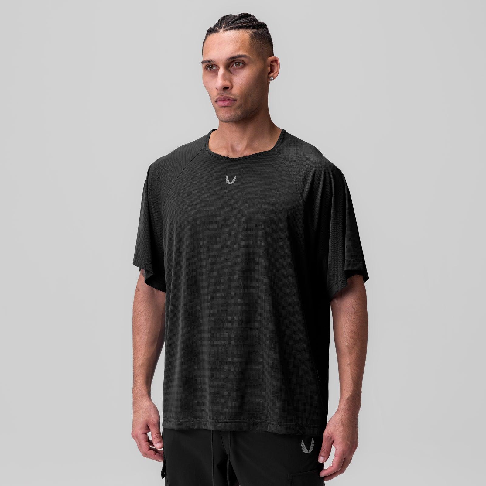 1089. Ice-Skin™ Oversized Tee - Black Product Image