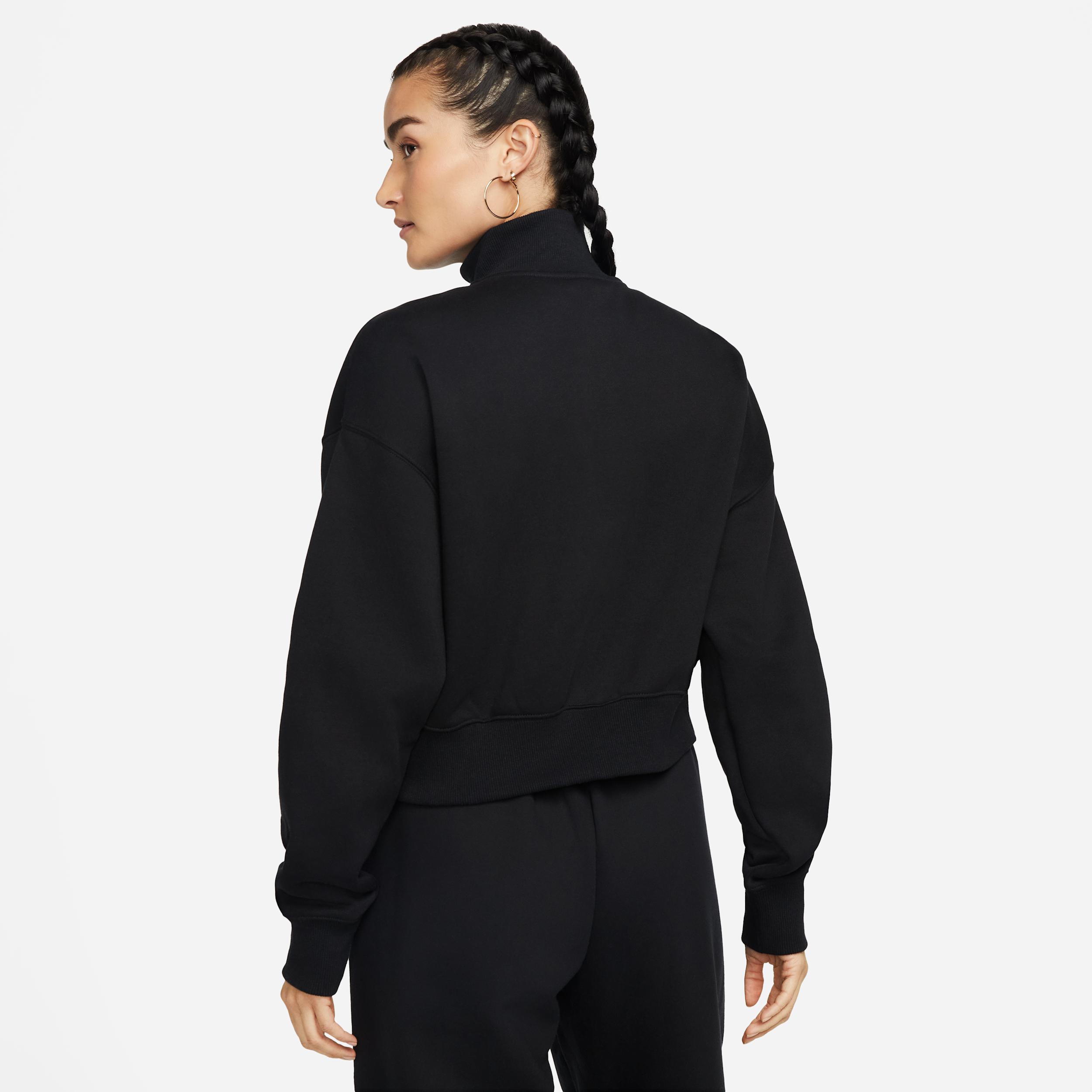 Women's Nike Sportswear Phoenix Fleece 1/4-Zip Cropped Sweatshirt Product Image