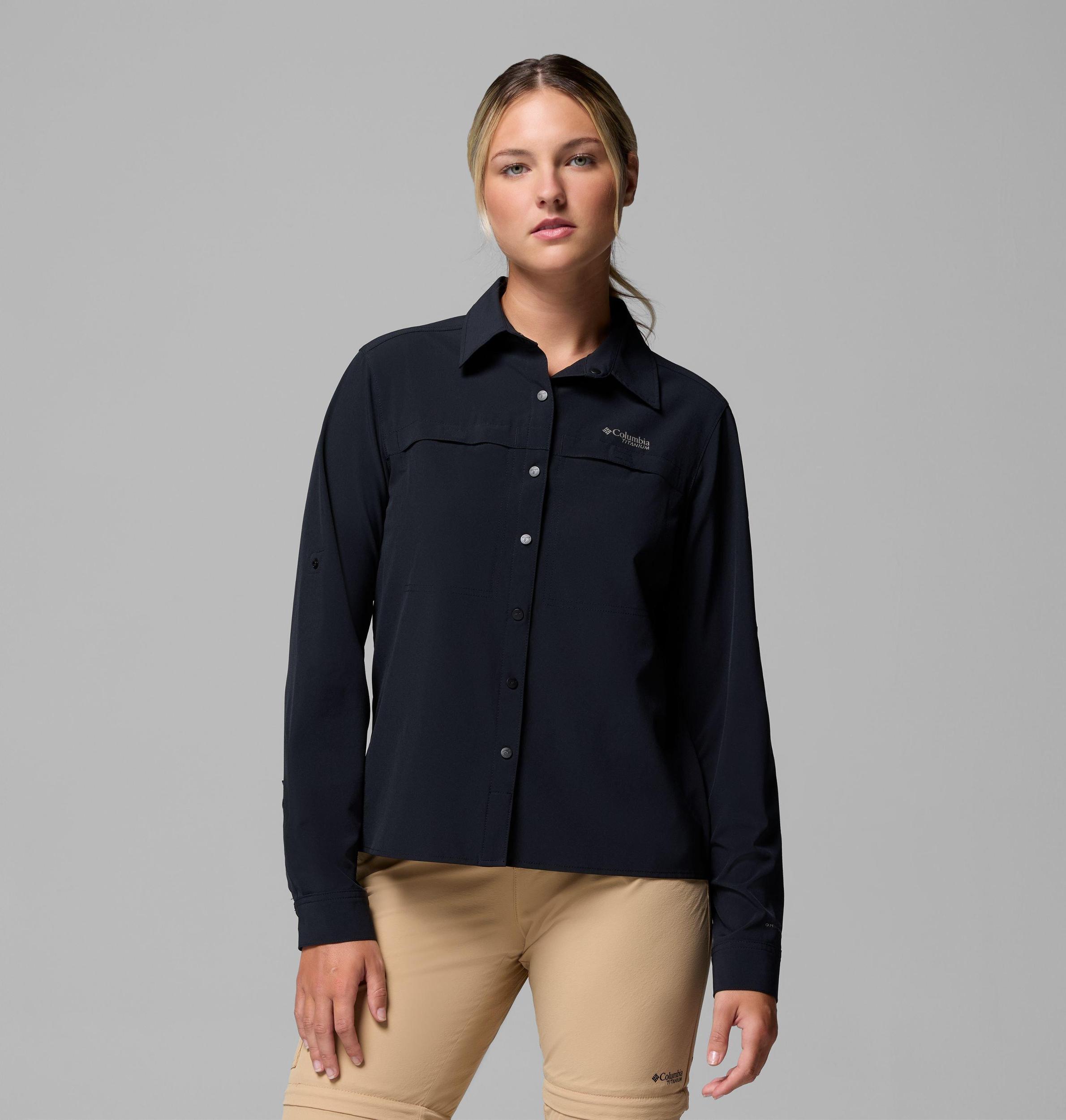 Columbia Womens Summit Valley Woven Long Sleeve Shirt- Product Image