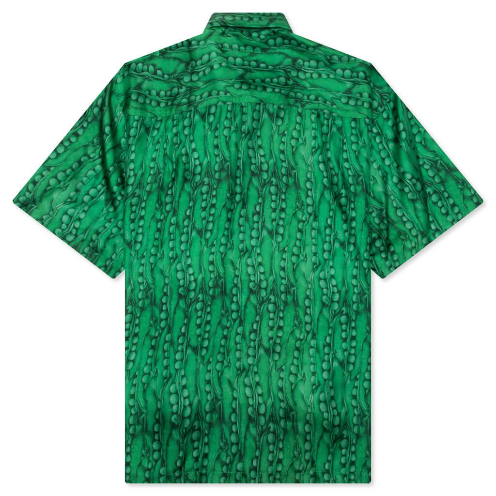 Hawaii Shirt w/ Front Pocket - Green Male Product Image