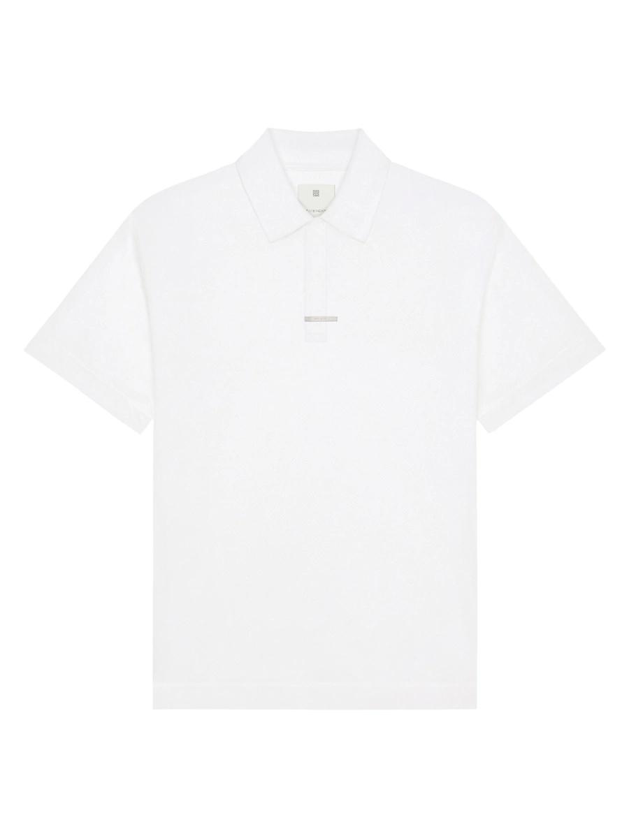 Mens Classic Polo Shirt with Tie Clip Product Image