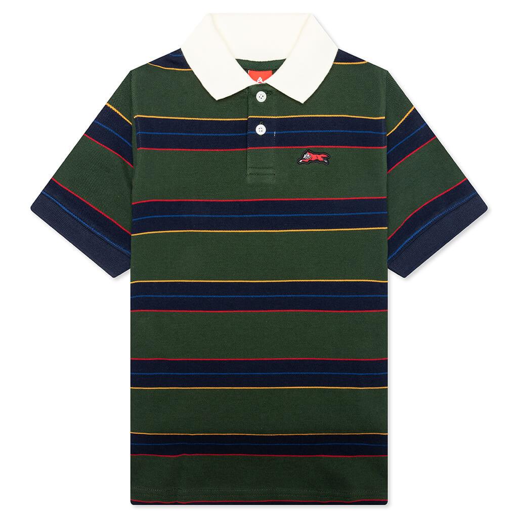 Kids Waterside S/S Polo - Jungle Green Kids Product Image