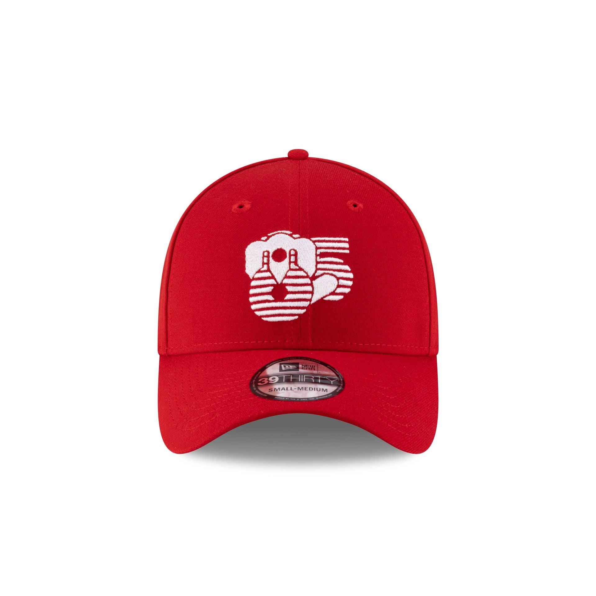 Guerreros de Oaxaca LMB 100th Anniversary Alt Black 39THIRTY Stretch Fit Hat Male Product Image