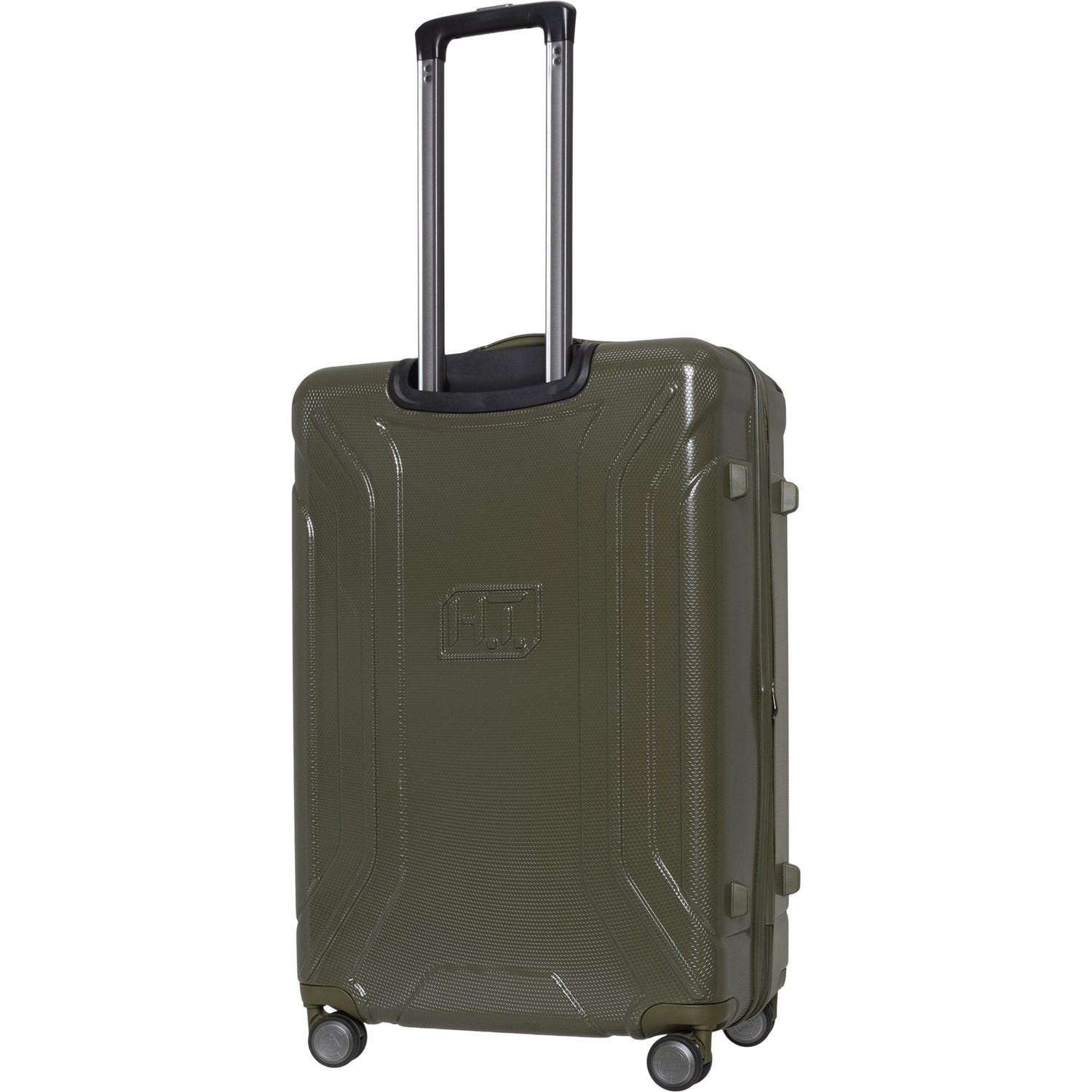 HIGHLAND TACTICAL 29” Titan Spinner Suitcase - Hardside, Expandable, Dark Green Product Image