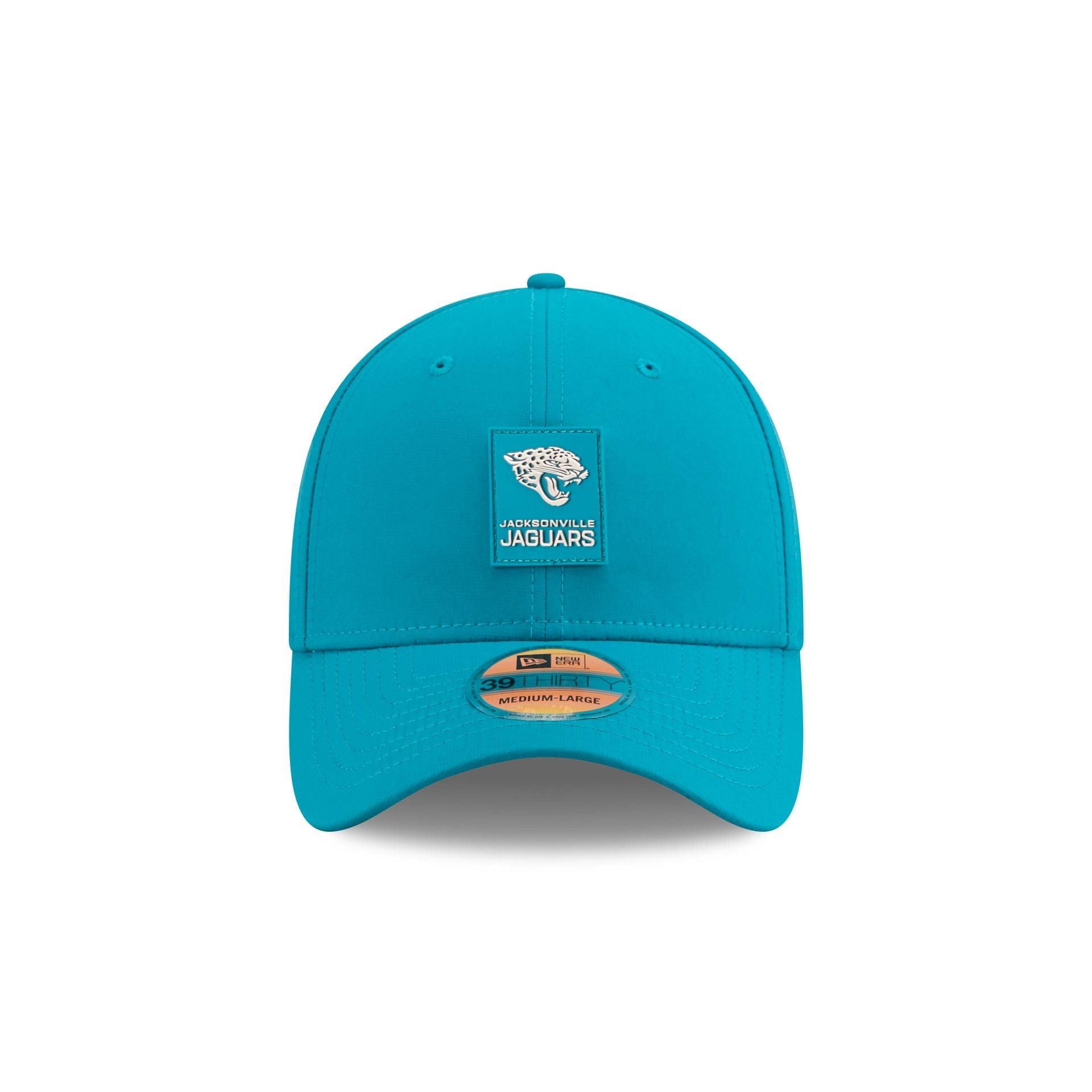 Jacksonville Jaguars 2025 Sideline Hot Weather 39THIRTY Stretch Fit Hat Male Product Image