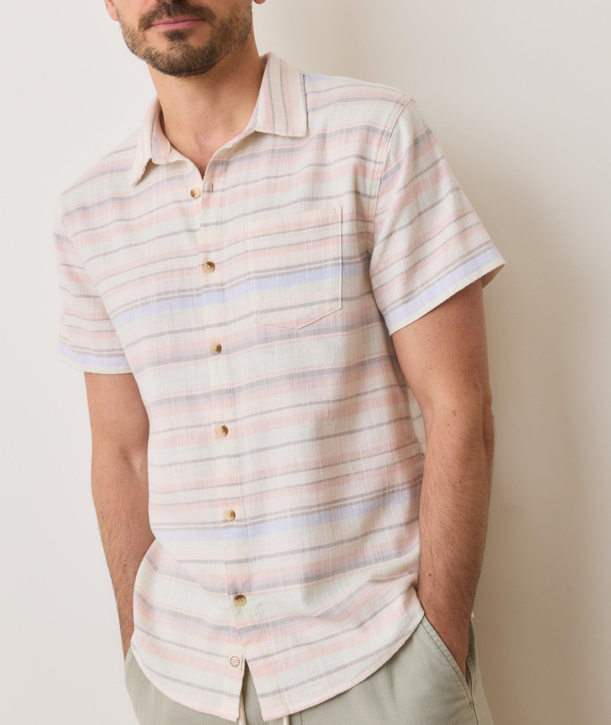 Stretch Selvage Short Sleeve Shirt Product Image